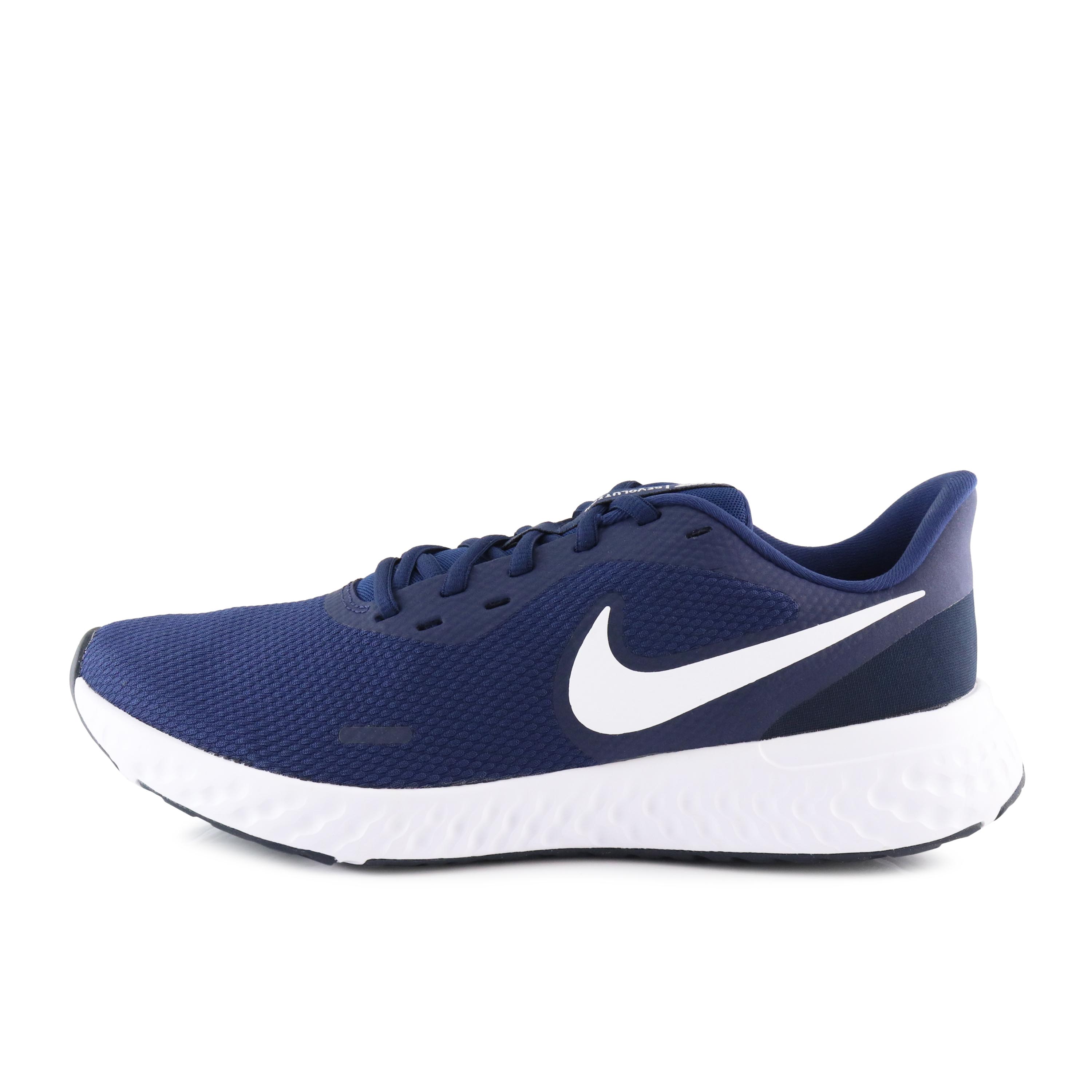 Deportiva azul/blanco con cordón REVOLUTION5 de Nike - REVOLUTION5-235-1.jpg