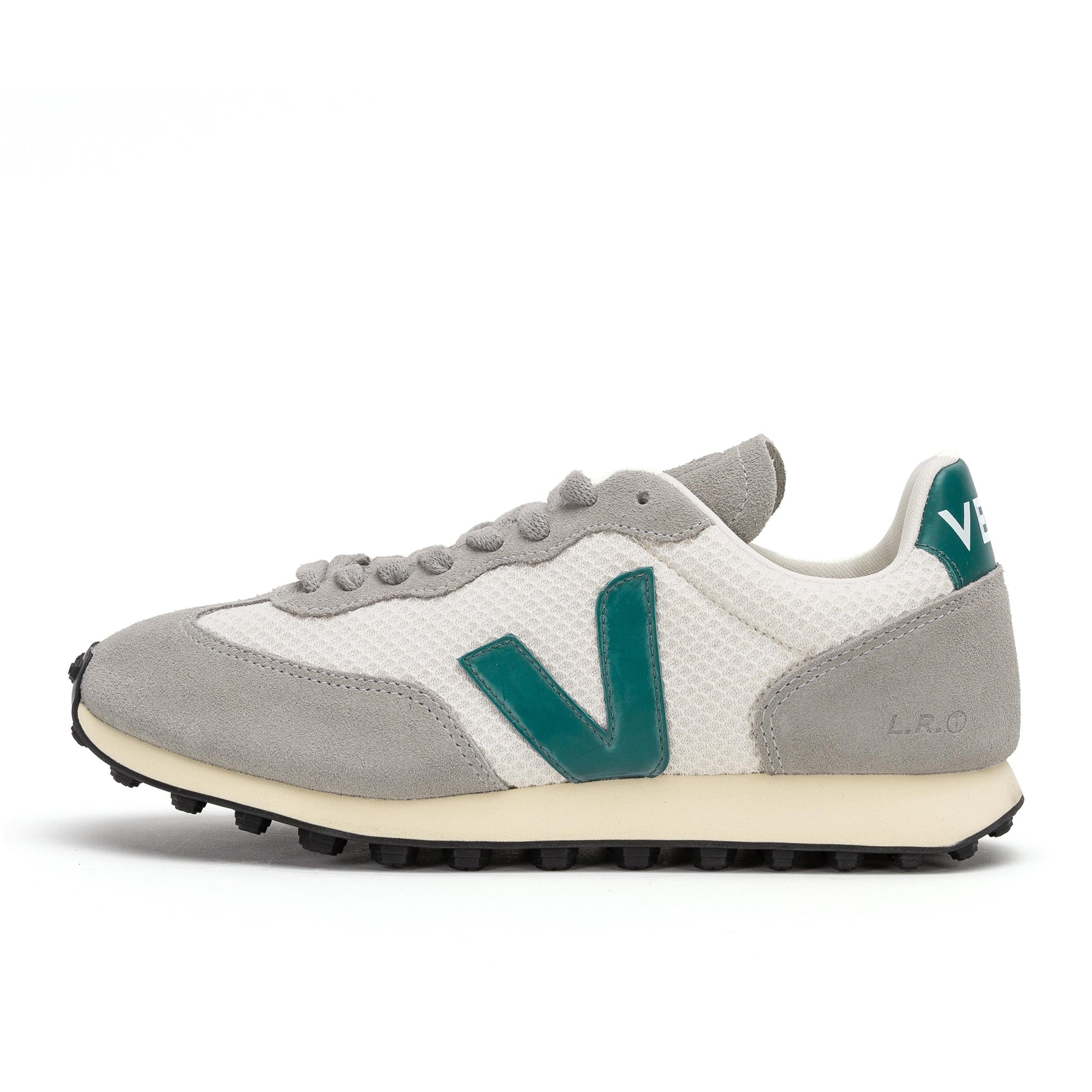 Deportiva gris/verde con cordón RIOBRANCO de Veja - RIOBRANCO-217-1.jpg