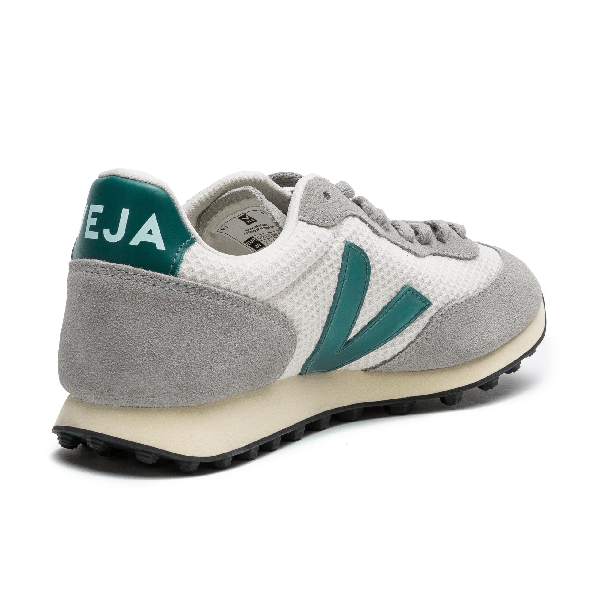 Deportiva gris/verde con cordón RIOBRANCO de Veja - RIOBRANCO-217-3.jpg