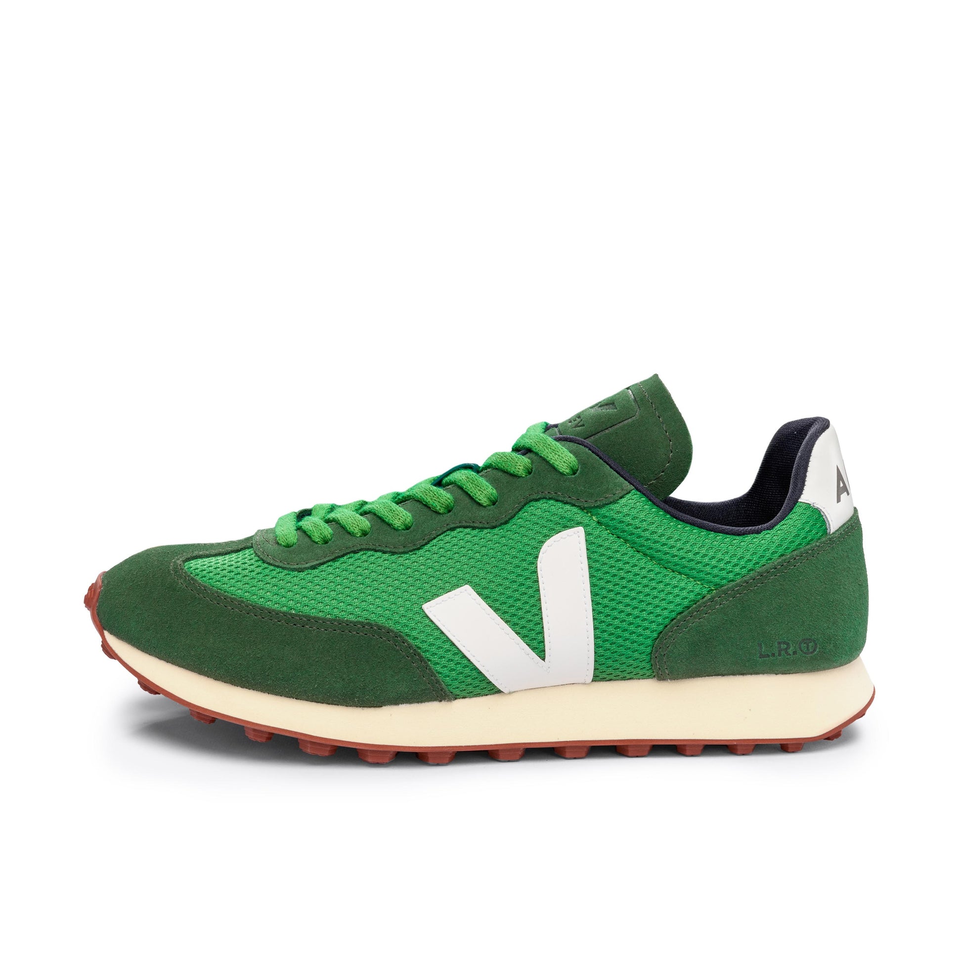 Deportiva verde esmeralda con cordón RIOBRANCO de Veja - RIOBRANCO-333-1.jpg
