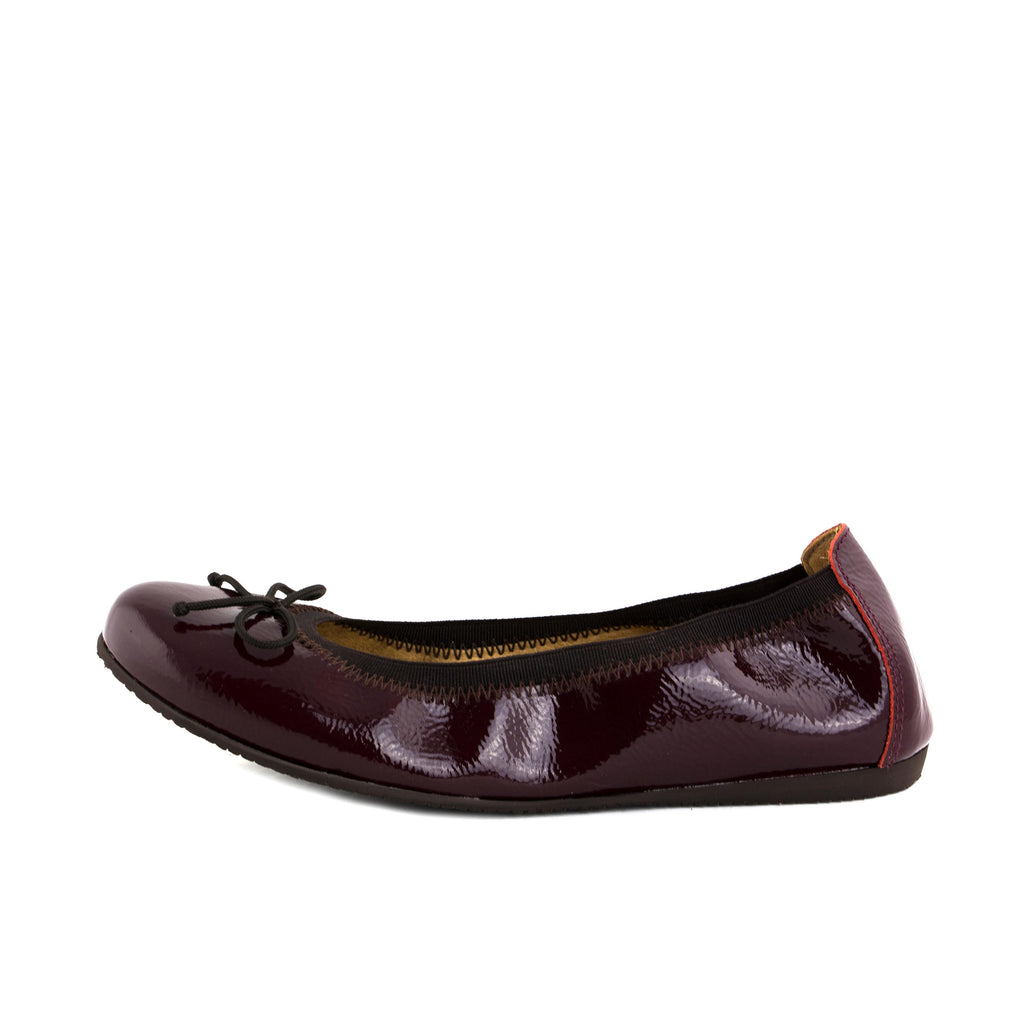 Bailarina charol burdeos con lazo ROLL-CH de Jeromín - ROLL-CH-22-1.jpg