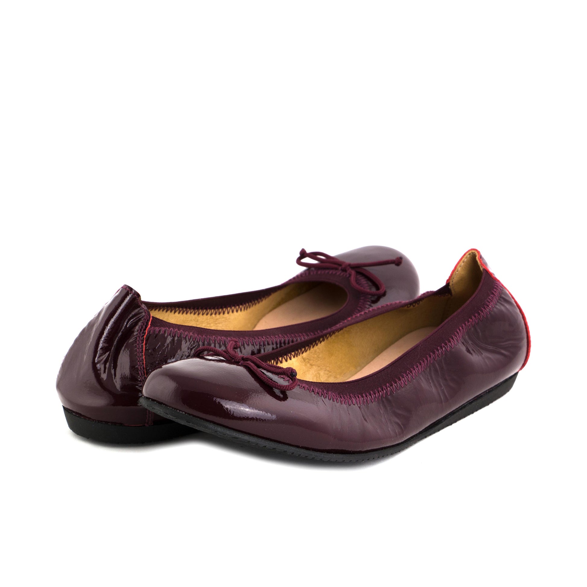 Bailarina charol berenjena con lazo ROLL-CH de Jeromín - ROLL-CH-81-2.jpg