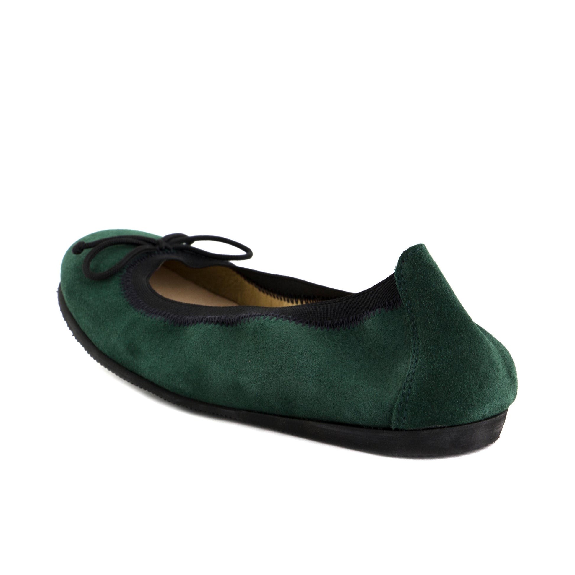Bailarina serraje verde con lazo ROLL-S de Jeromín - ROLL-S-159-4.jpg
