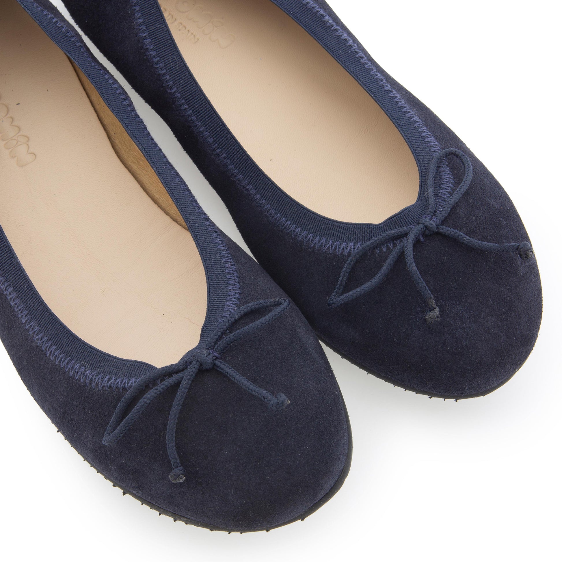 Bailarina serraje azul con lazo ROLL-S de Jeromín - ROLL-S-27-6.jpg