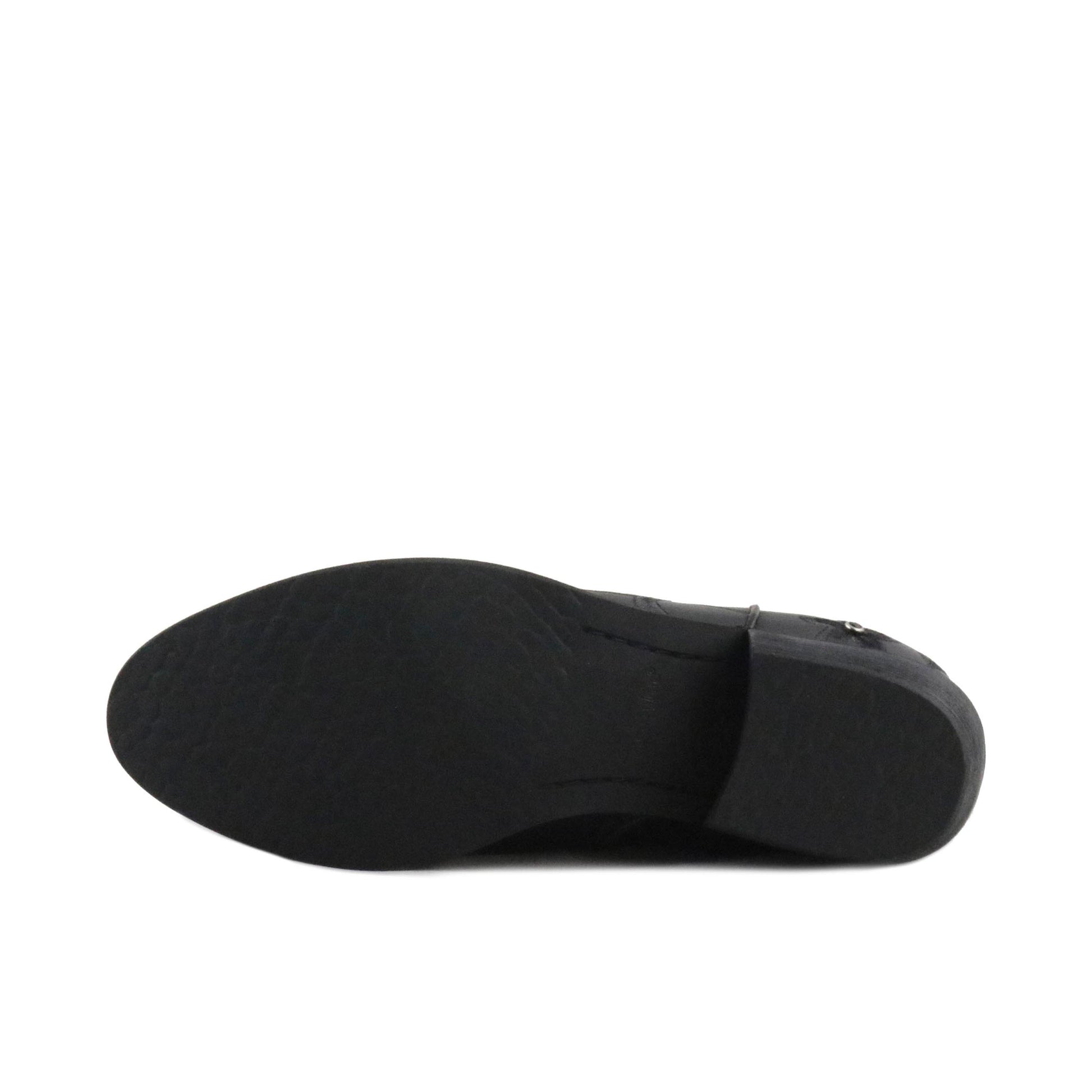 Botín cowboy negro con cremallera RW606 de Pepa & Cris - RW606-20-4.jpg