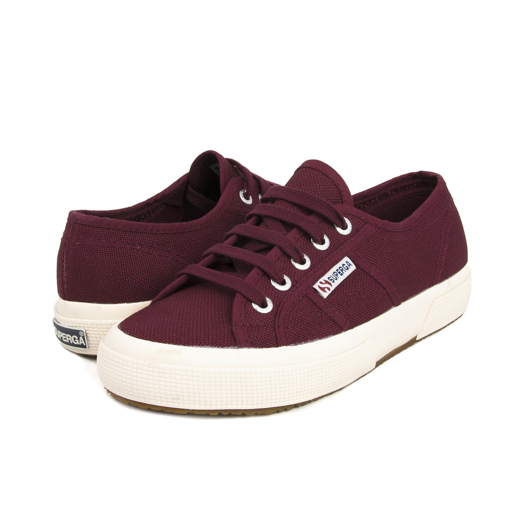 Zapatilla burdeos con cordón 2750COTU de Superga - 2750COTU-13-2.jpg