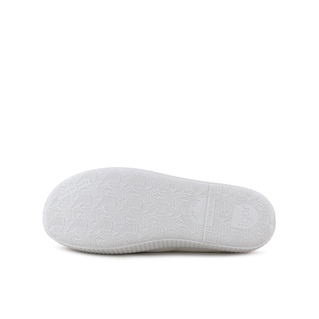 Zapatilla blanco con elástico S10161 de Igor - S10161-30-4.jpg