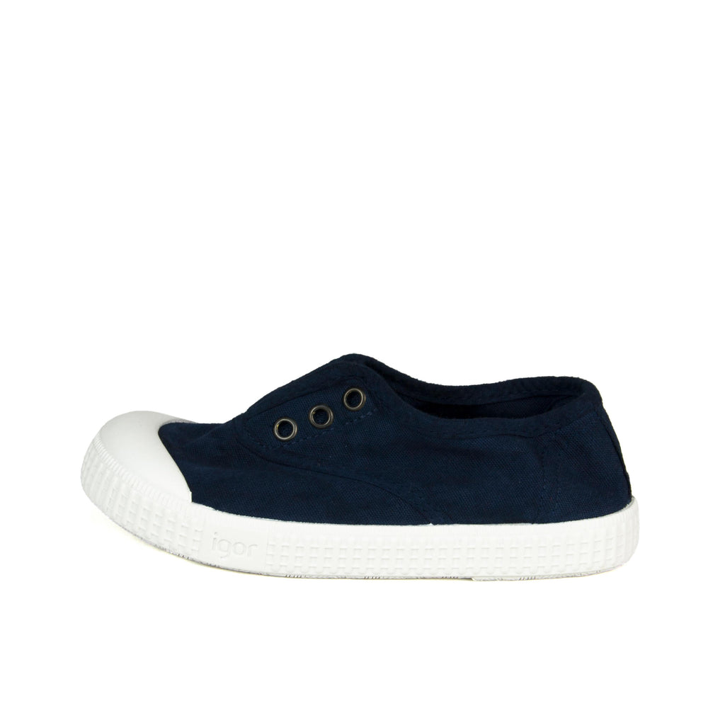 Zapatilla azul con elástico S10161 de Igor - S10161-7-1.jpg