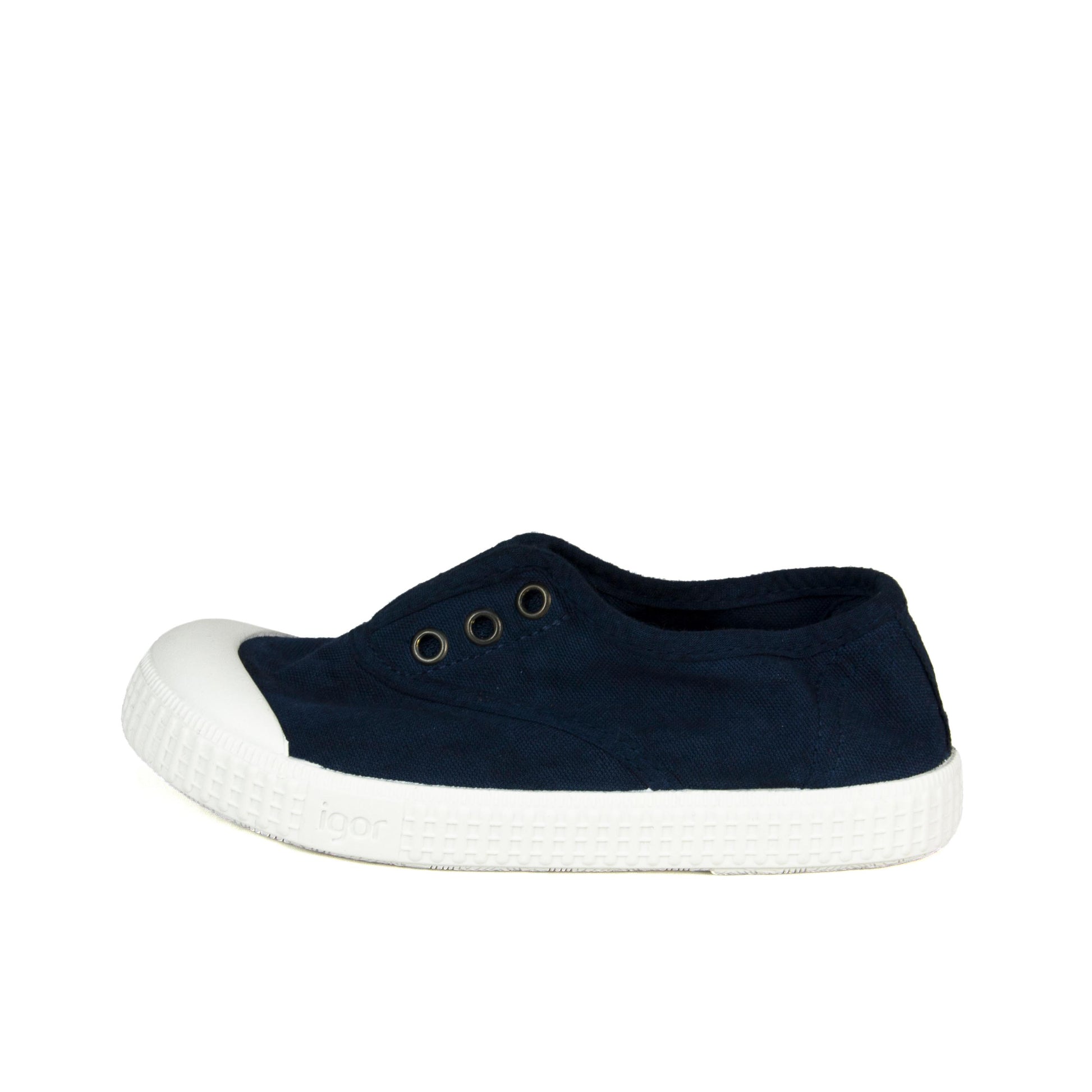 Zapatilla azul con elástico S10161 de Igor - S10161-7-1.jpg