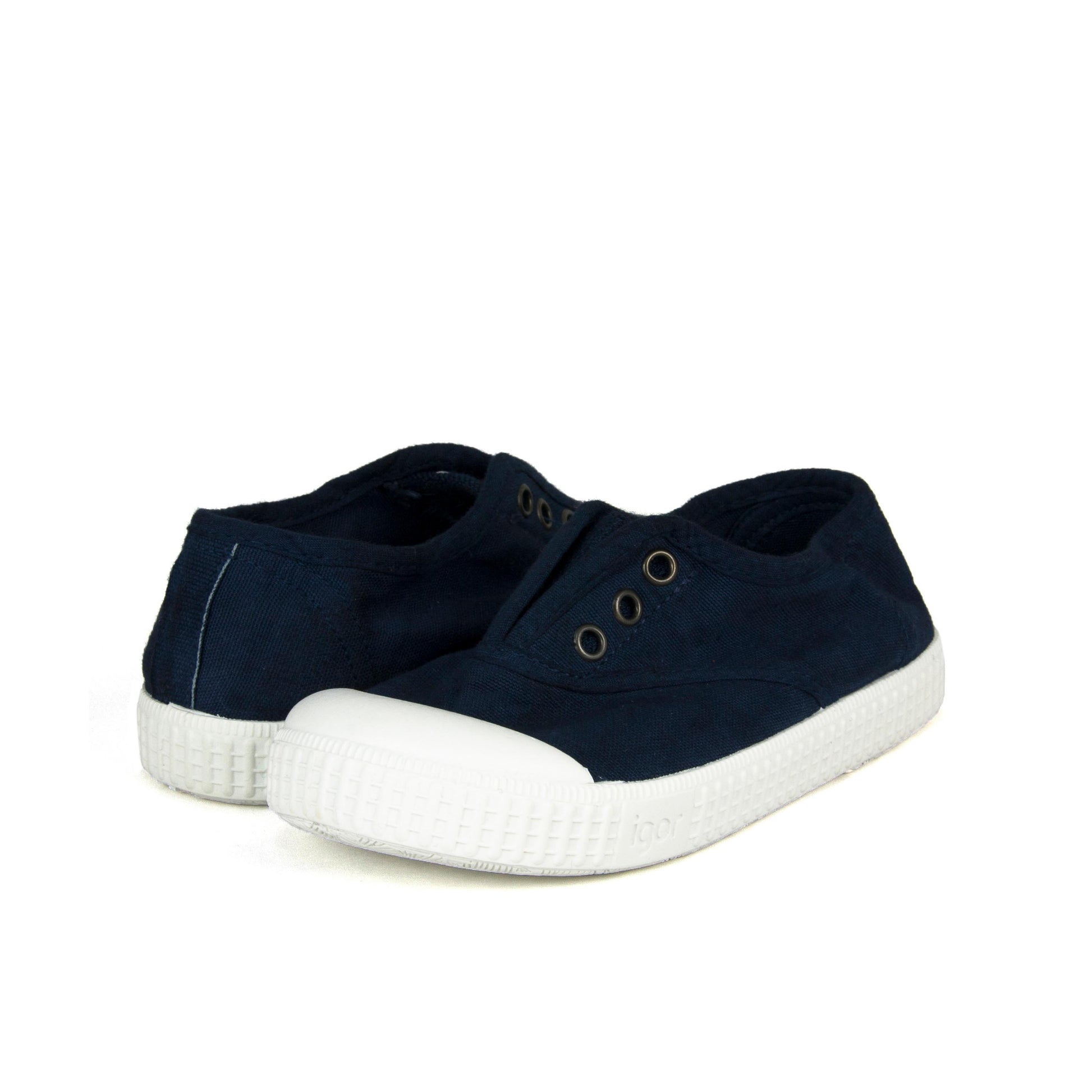 Zapatilla azul con elástico S10161 de Igor - S10161-7-2.jpg