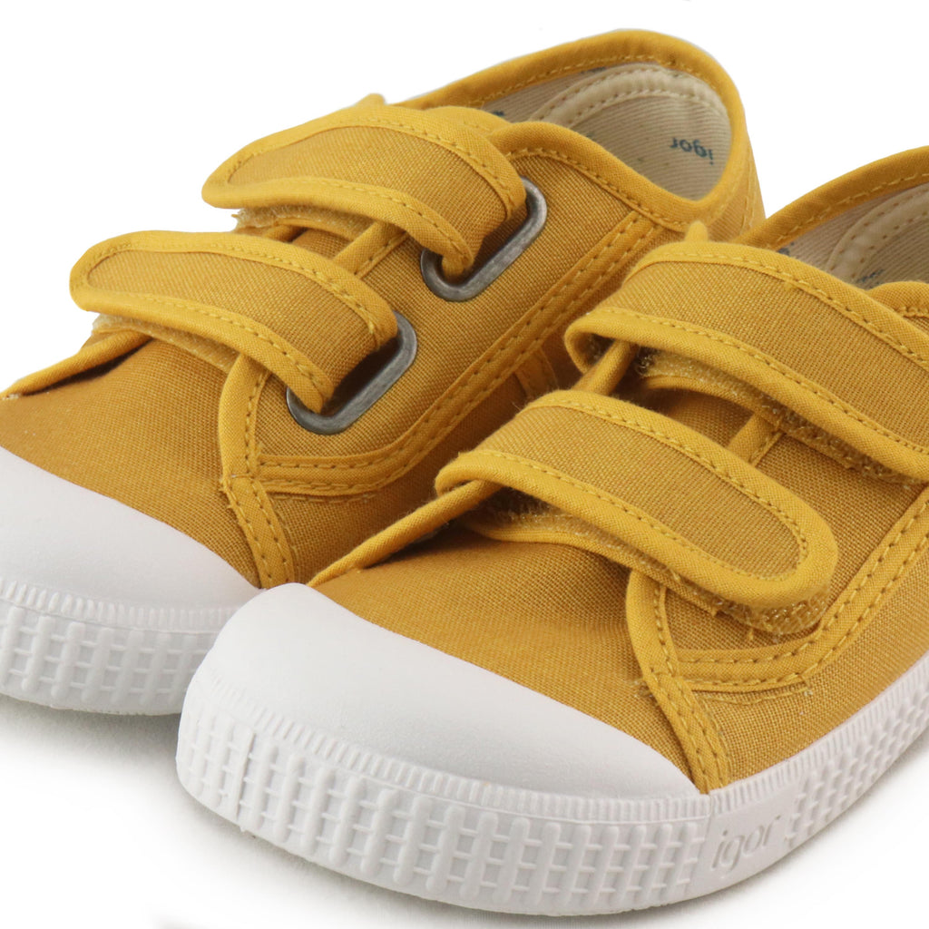 Zapatilla mostaza con velcro S10199 de Igor - S10199-251-5.jpg
