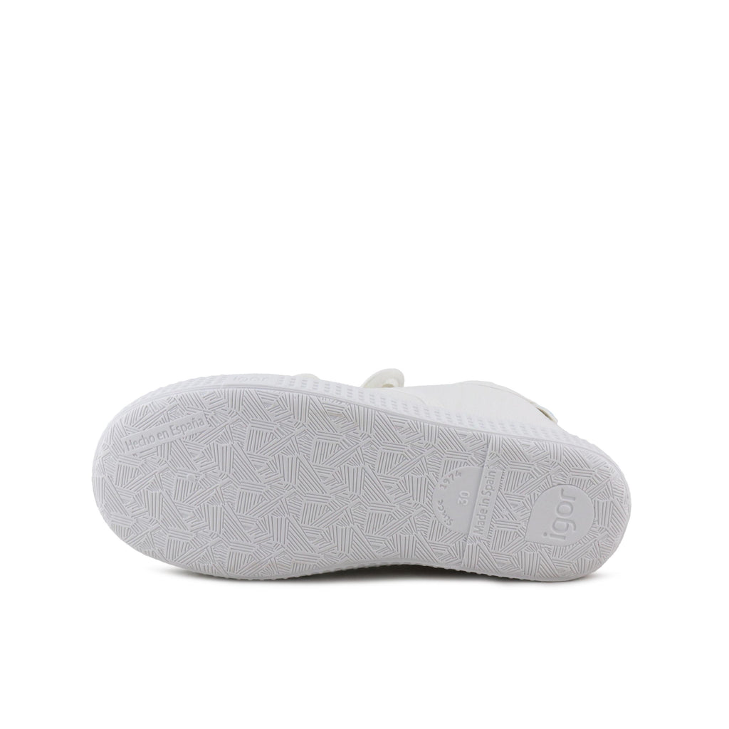 Zapatilla blanco con velcro S10199 de Igor - S10199-30-4.jpg