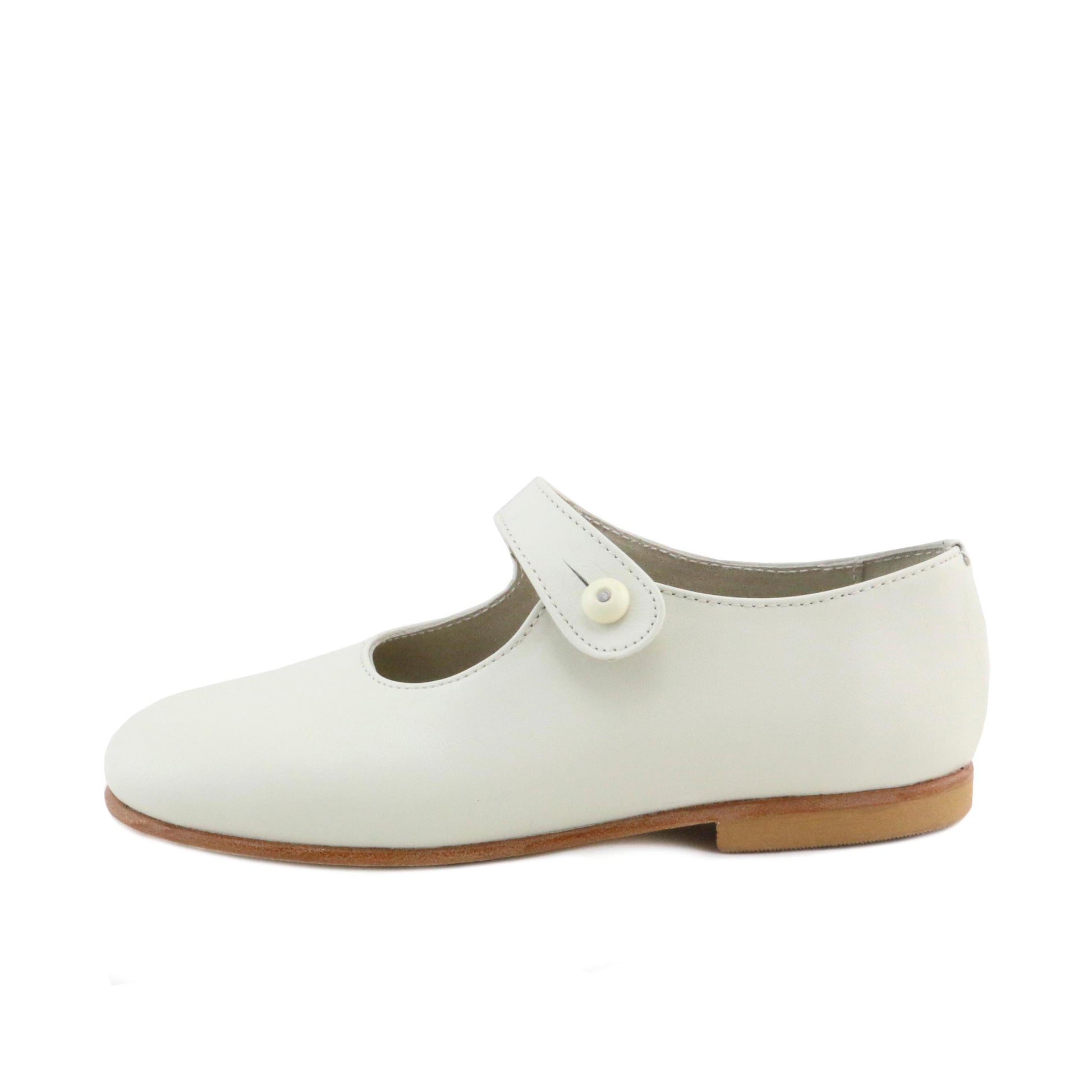 Mercedita beige con botón S104-00 de Jeromín - S104-00-9C-1.jpg