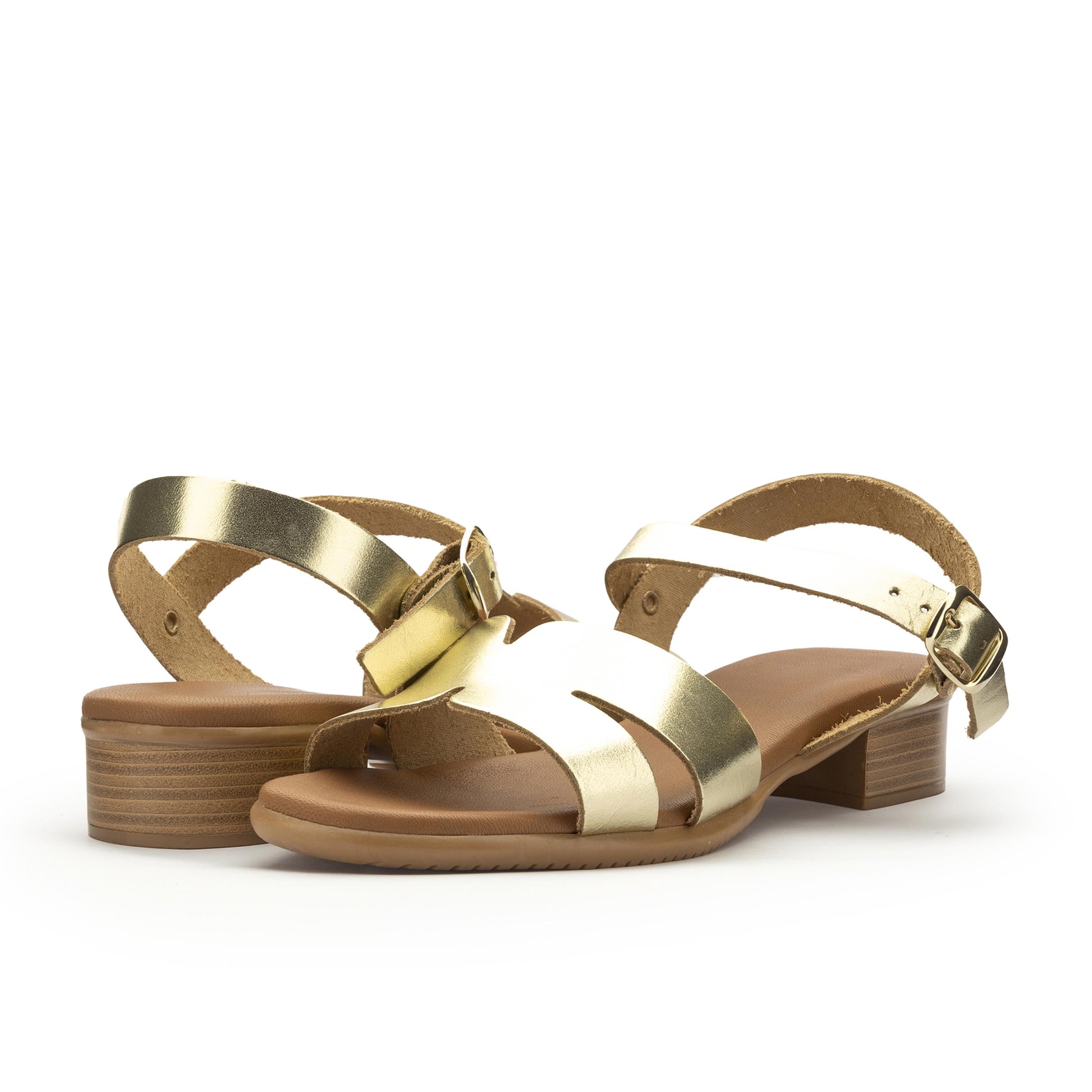 Sandalia de tacón platino con hebilla S115523 Pepa&Cris - S115523-298-2.jpg