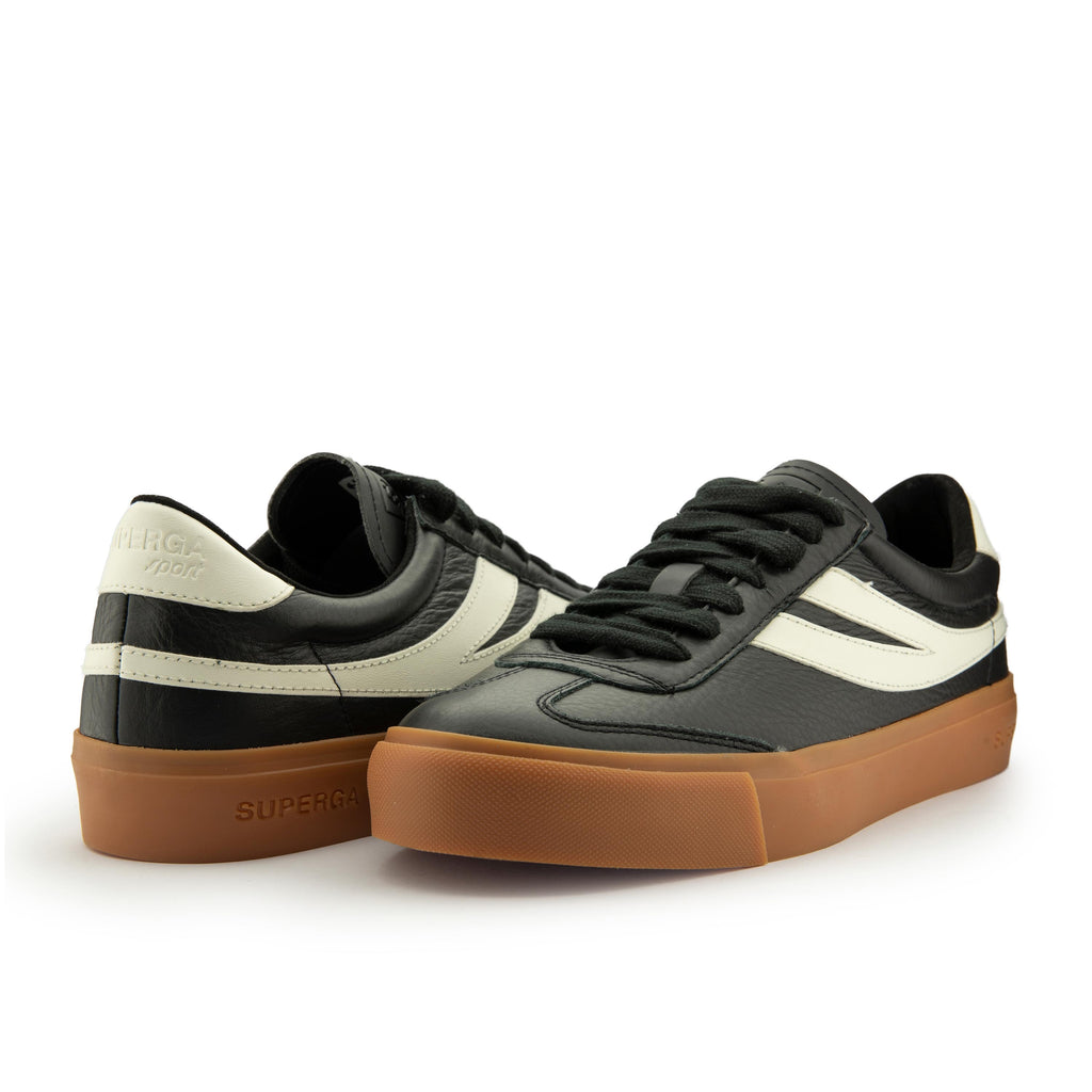 Zapatilla casual negro con cordón S4128 de Superga - S4128-20-2.jpg