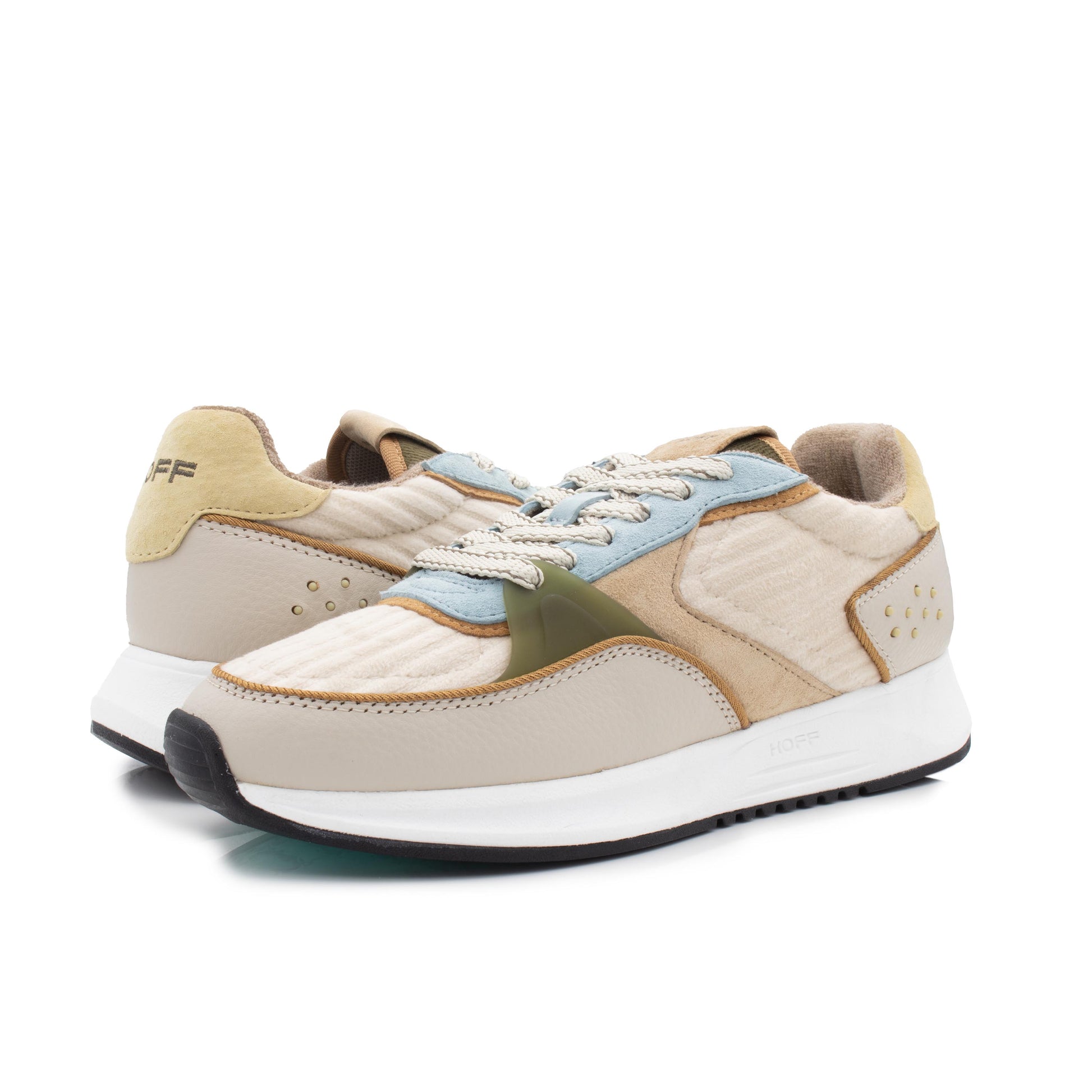 Deportiva beige/celeste/verde con cordón SANPIETRO Hoff - SANPIETRO-477-2.jpg