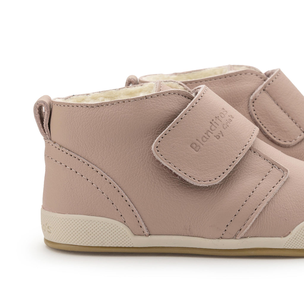 Bota barefoot rosa palo forrada con velcro SIDNEY Blanditos - SIDNEY-93-5.jpg