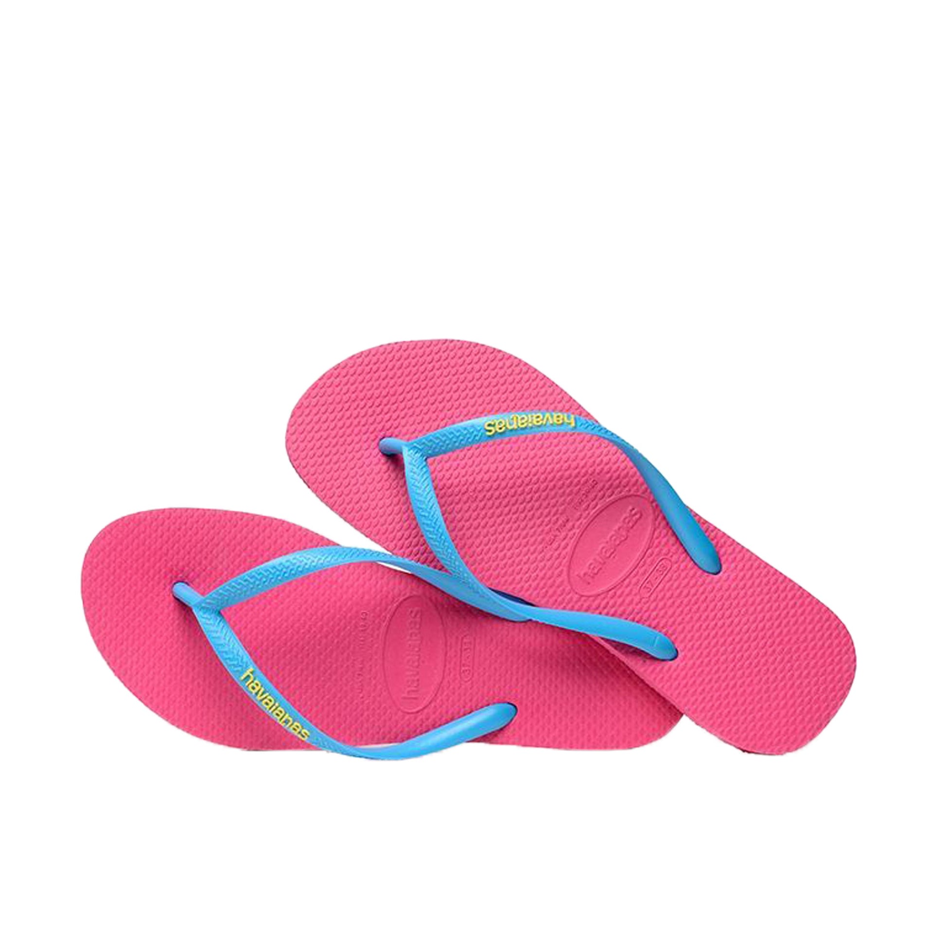 Chancla fucsia/turquesa SLIMLOGO de Havaianas - SLIMLOGO-296-4.jpg