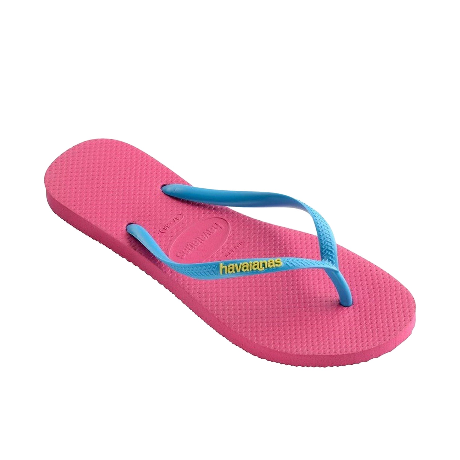 Chancla fucsia/turquesa SLIMLOGO de Havaianas - SLIMLOGO-296-3.jpg