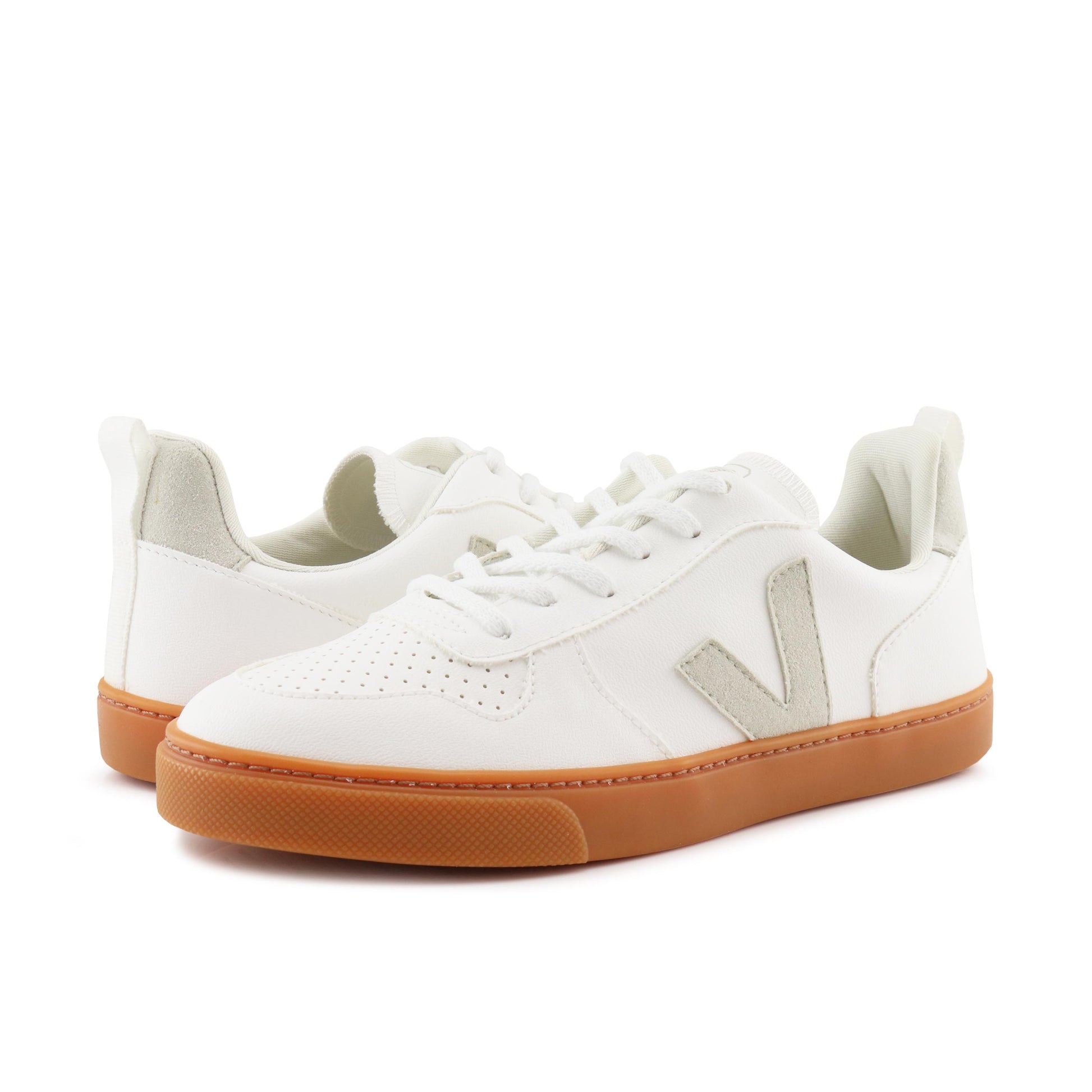 Deportiva natural con cordón SMALLV10 de Veja - SMALLV10-248-2.jpg