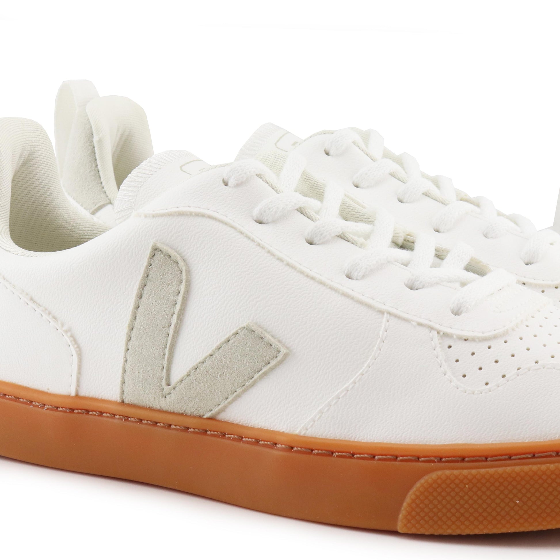 Deportiva natural con cordón SMALLV10 de Veja - SMALLV10-248-5.jpg