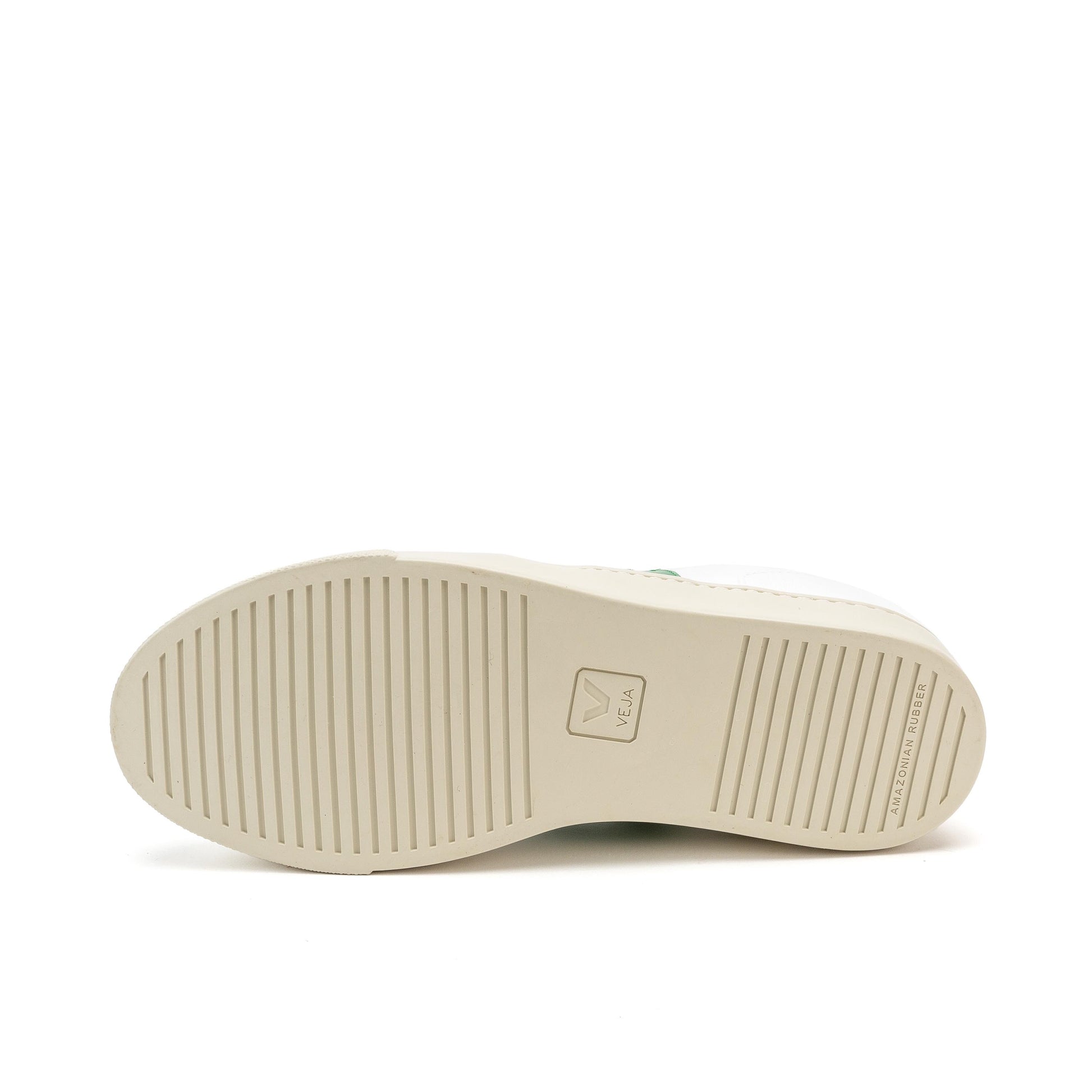 Deportiva blanco/esmeralda con cordón SMALLV10 de Veja - SMALLV10-476-4.jpg