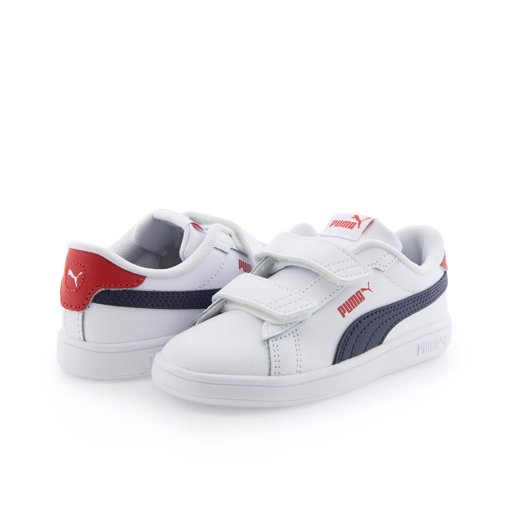 Deportiva blanco/azul con velcro SMASHV2 de Puma - SMASHV2-306-2.jpg