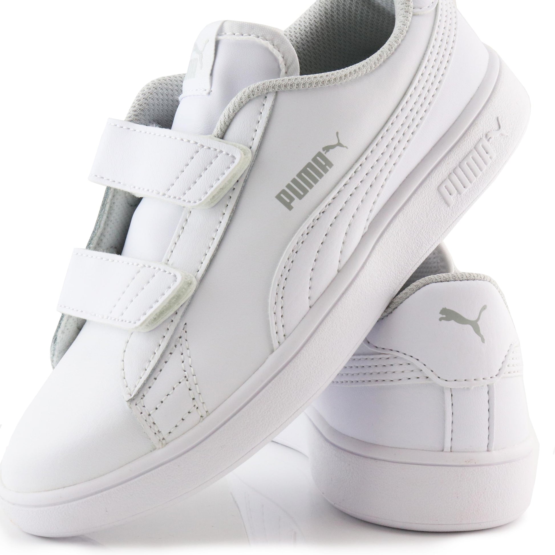 Deportiva total blanco con velcro SMASHV2 de Puma - SMASHV2-307-6.jpg