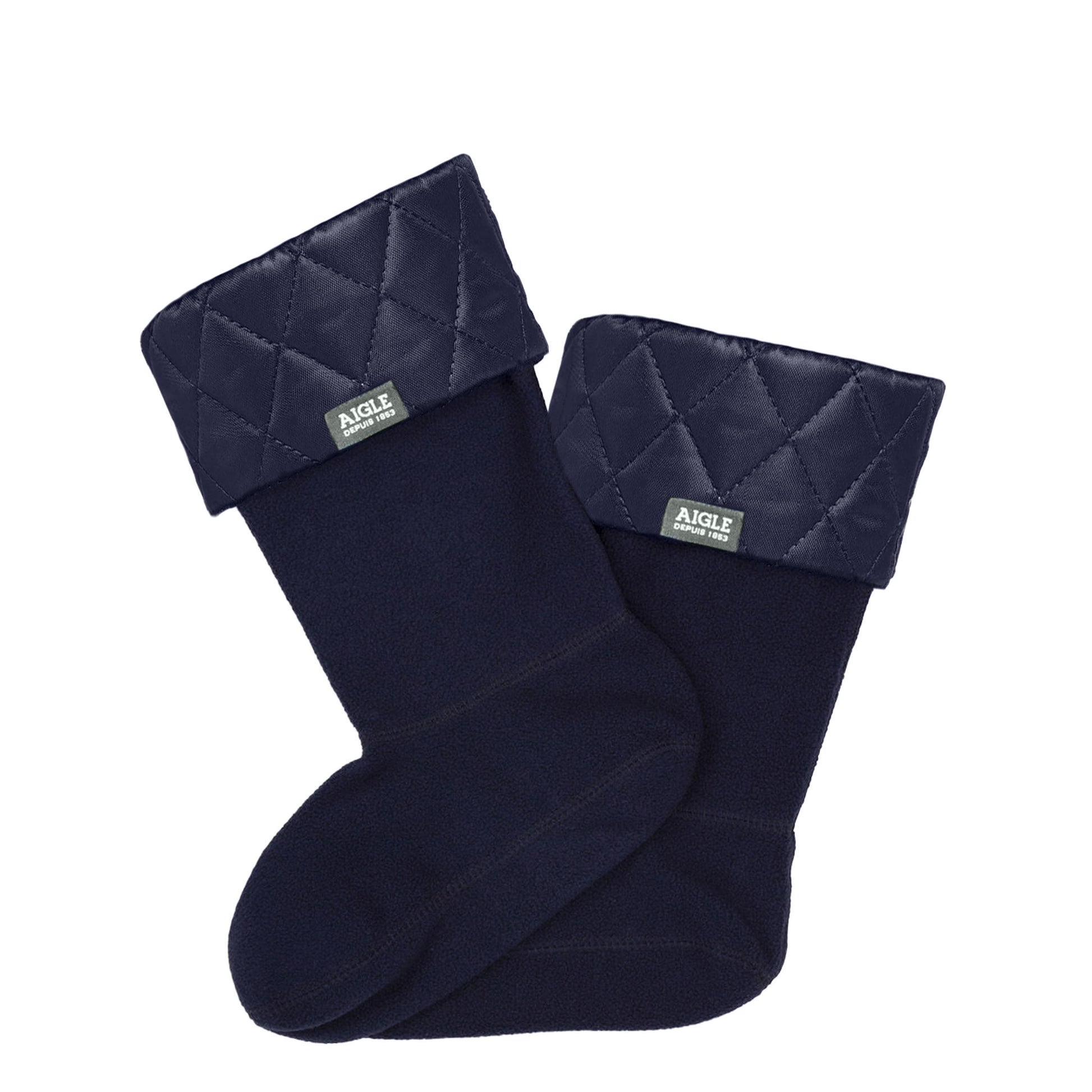 Calcetín polar azul SOCKYWARM Aigle