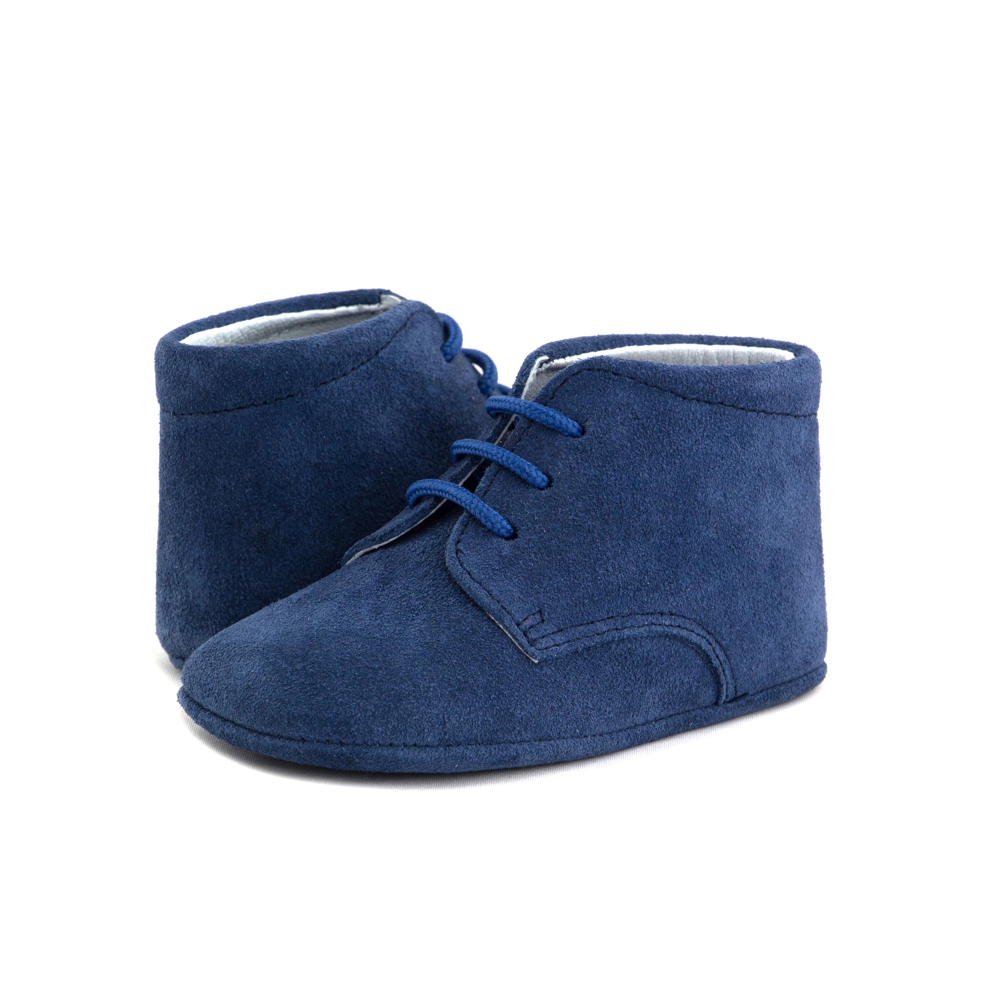 Bota serraje azulón con cordón SP116 de Jeromín - SP116-83-2.jpg