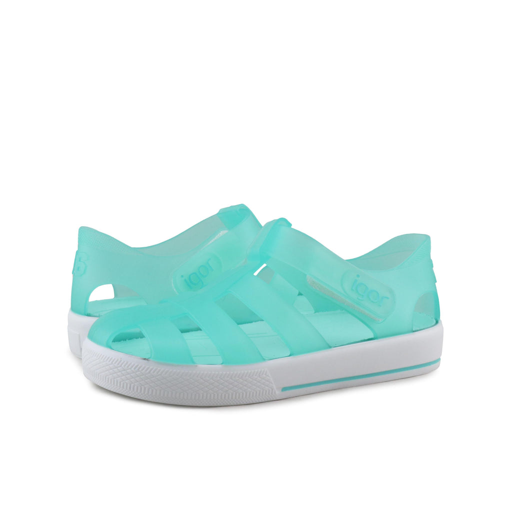 Cangrejera verde agua con velcro STAR de Igor - STAR-105-2.jpg