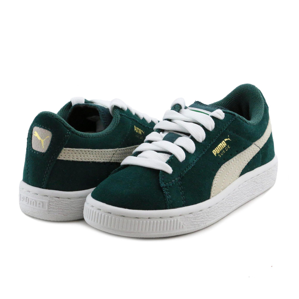 Deportiva serraje verde con cordón SUEDE de Puma - SUEDE-159-2.jpg