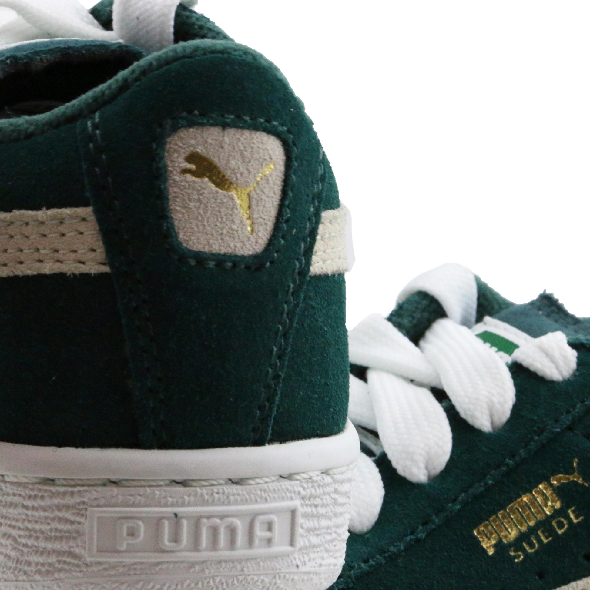 Deportiva serraje verde con cordón SUEDE de Puma - SUEDE-159-6.jpg