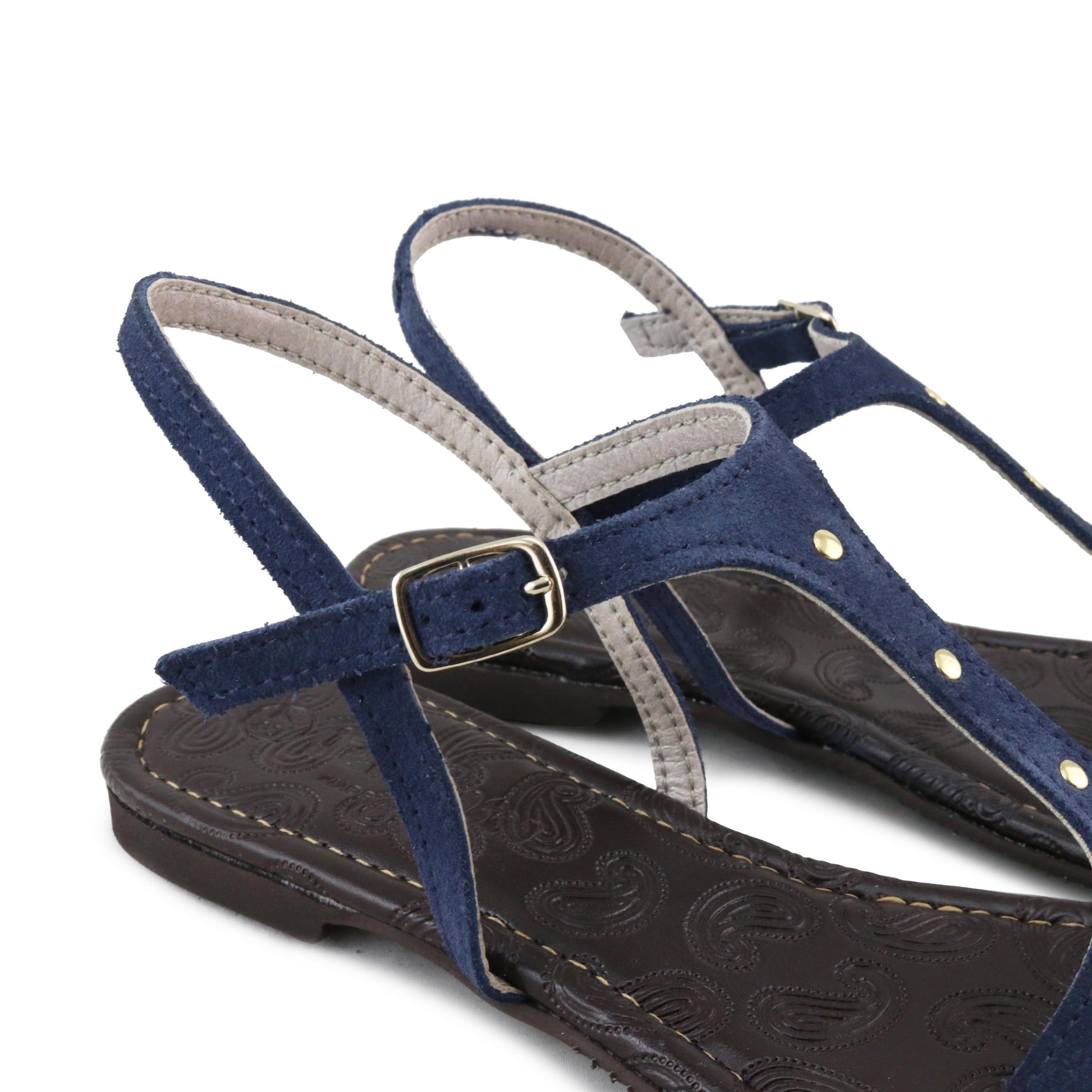 Sandalia plana azulón oscuro con hebilla TACHASJERO Jeromín - TACHASJERO-113-5.jpg