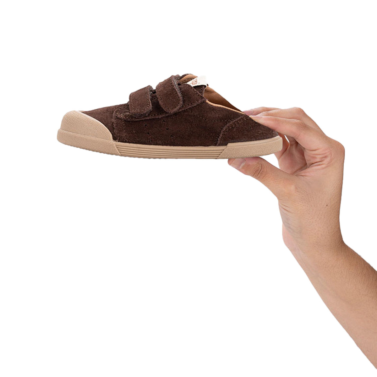 Zapatilla barefoot serraje marrón TENNIS Igor