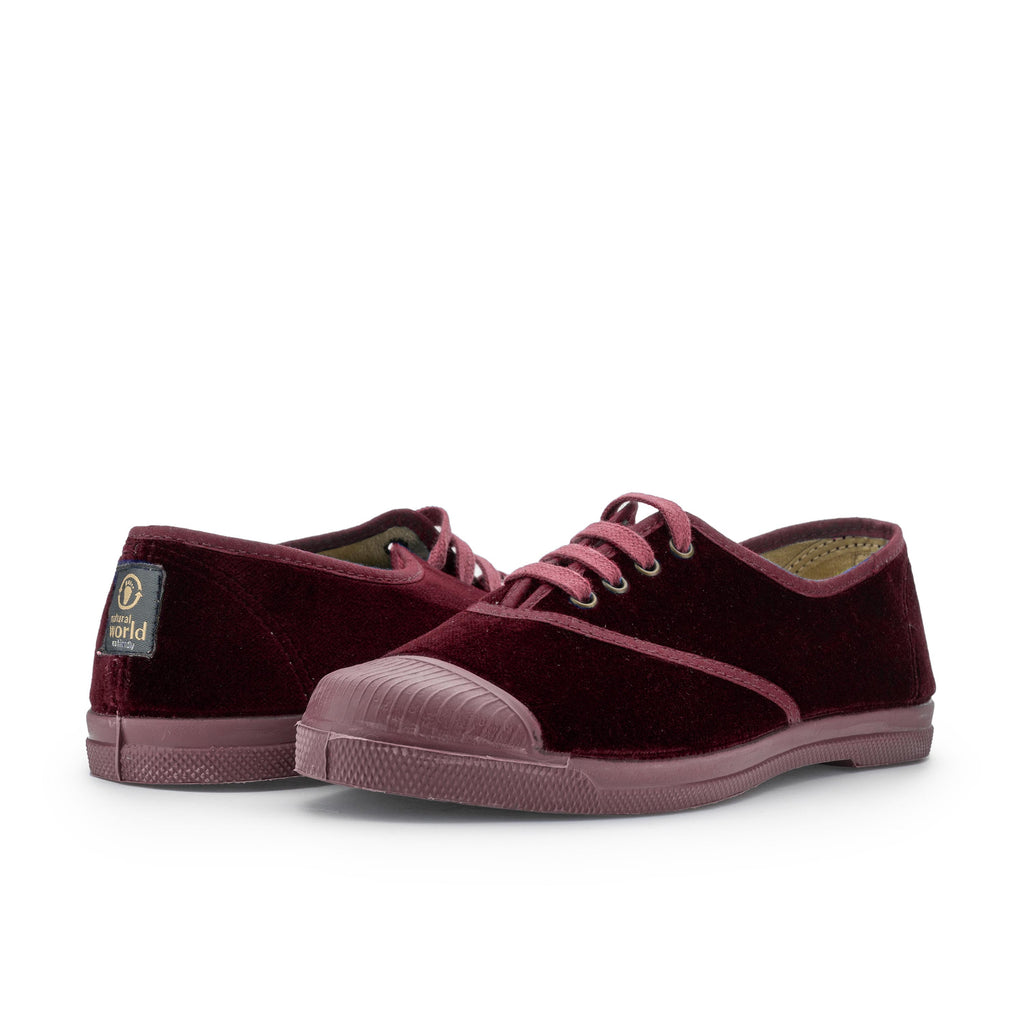 Zapatilla burdeos TER130 Natural World