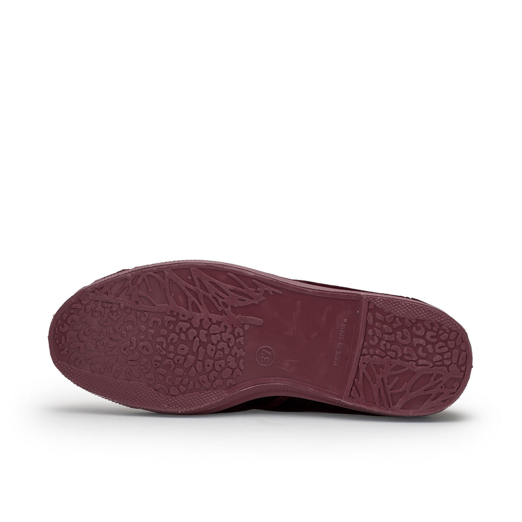 Zapatilla burdeos TER130 Natural World