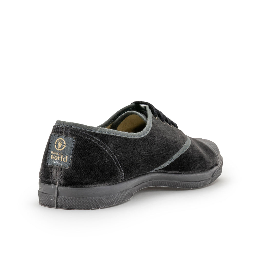 Zapatilla gris con cordón TER130 Natural World - TER130-16-3.jpg