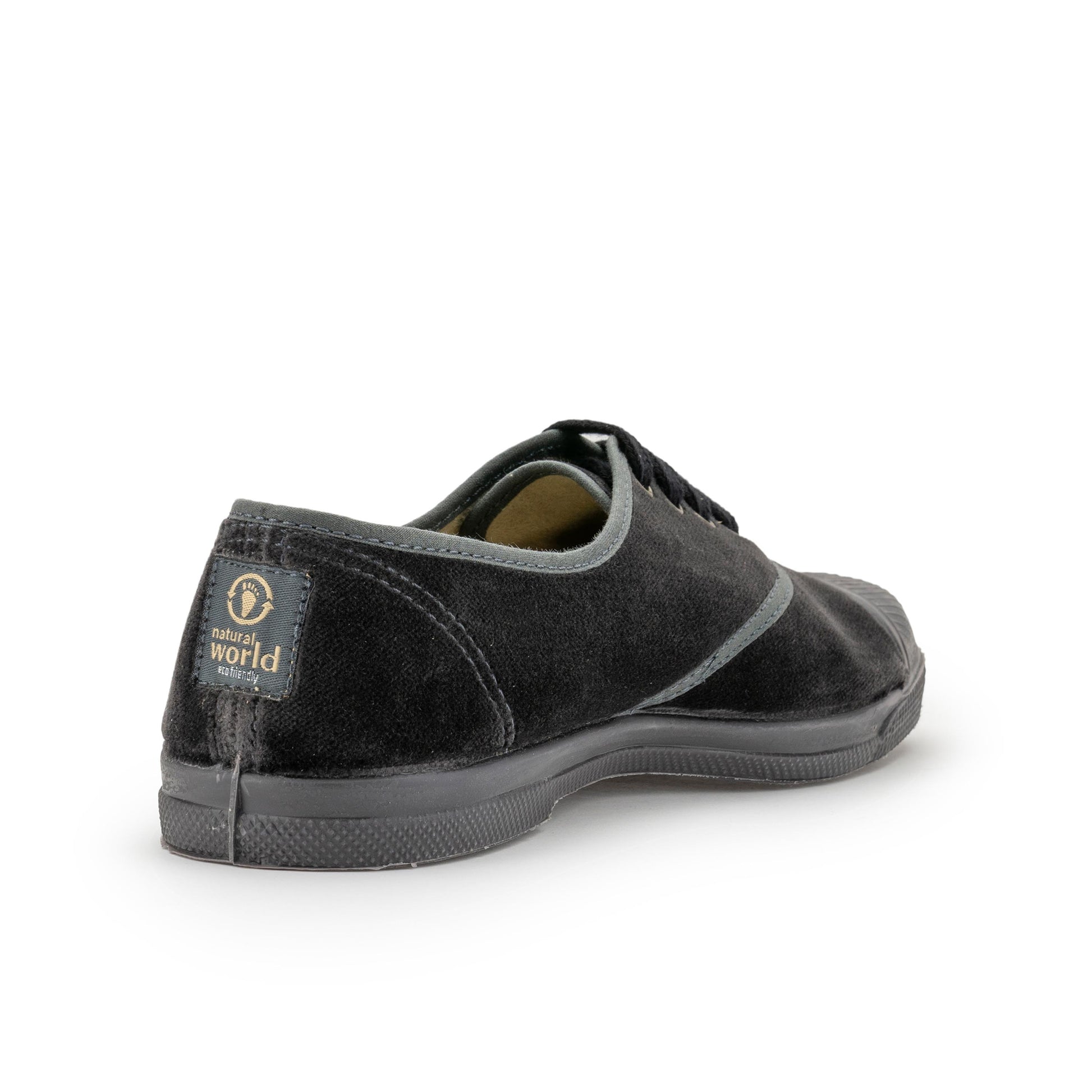 Zapatilla gris con cordón TER130 Natural World - TER130-16-3.jpg