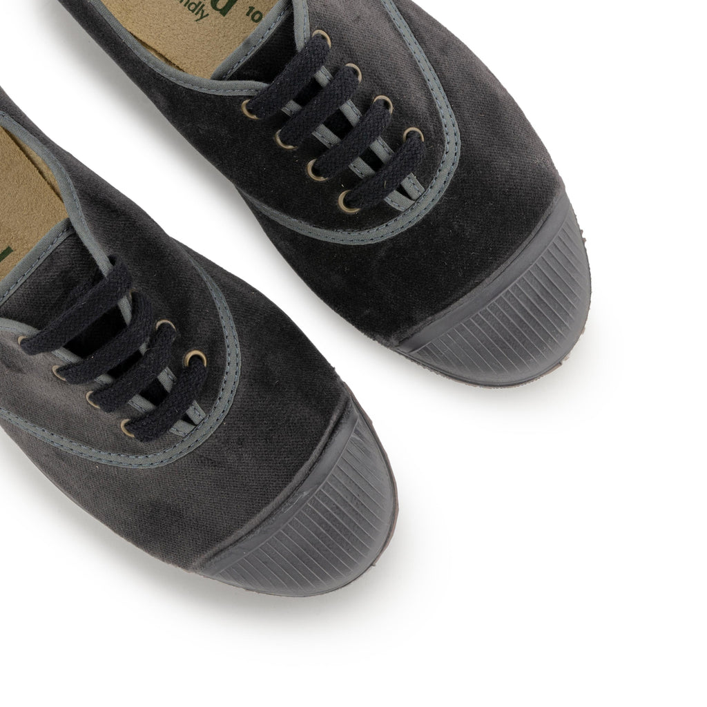 Zapatilla gris con cordón TER130 Natural World - TER130-16-6.jpg