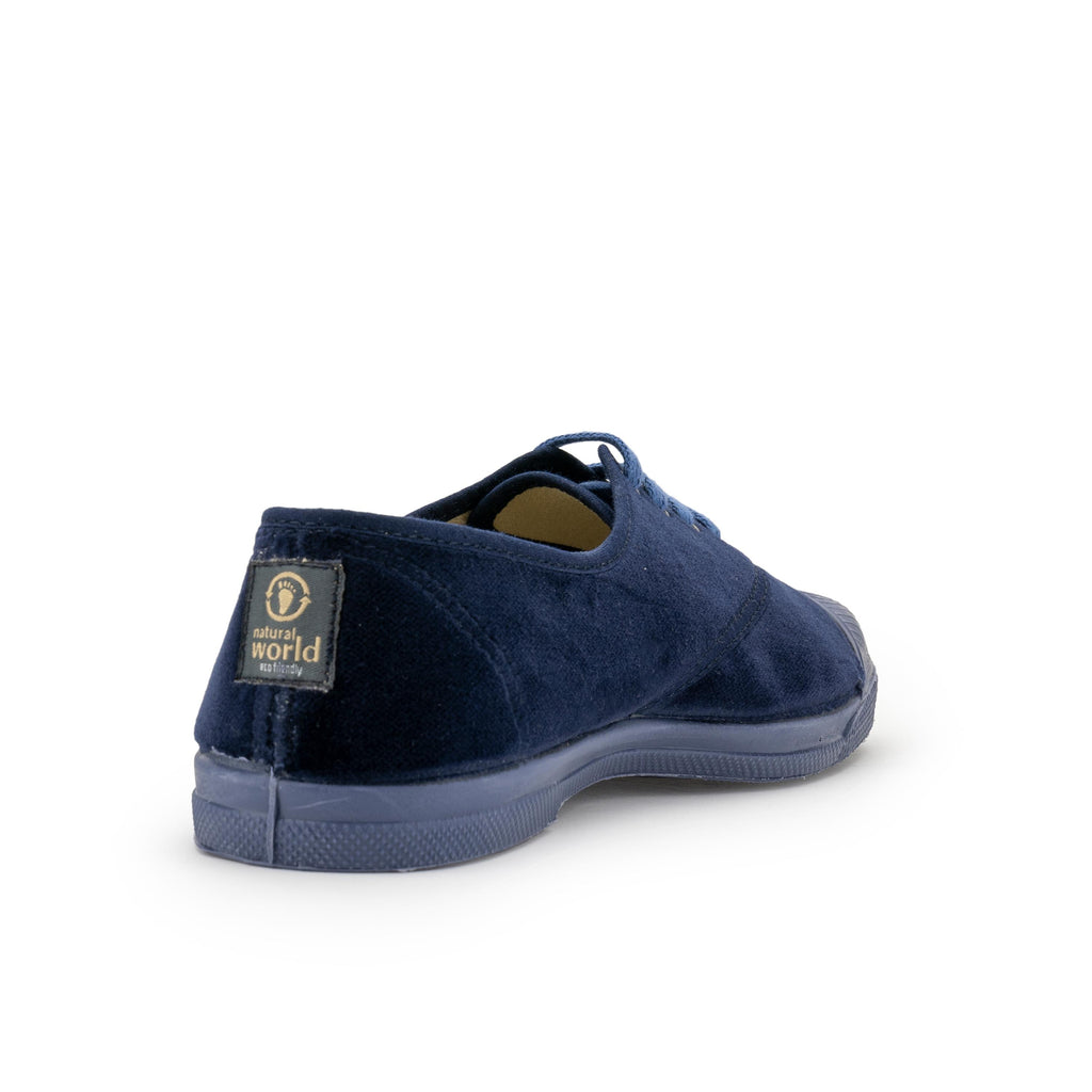 Zapatilla azul con cordón TER130 Natural World - TER130-7-3.jpg