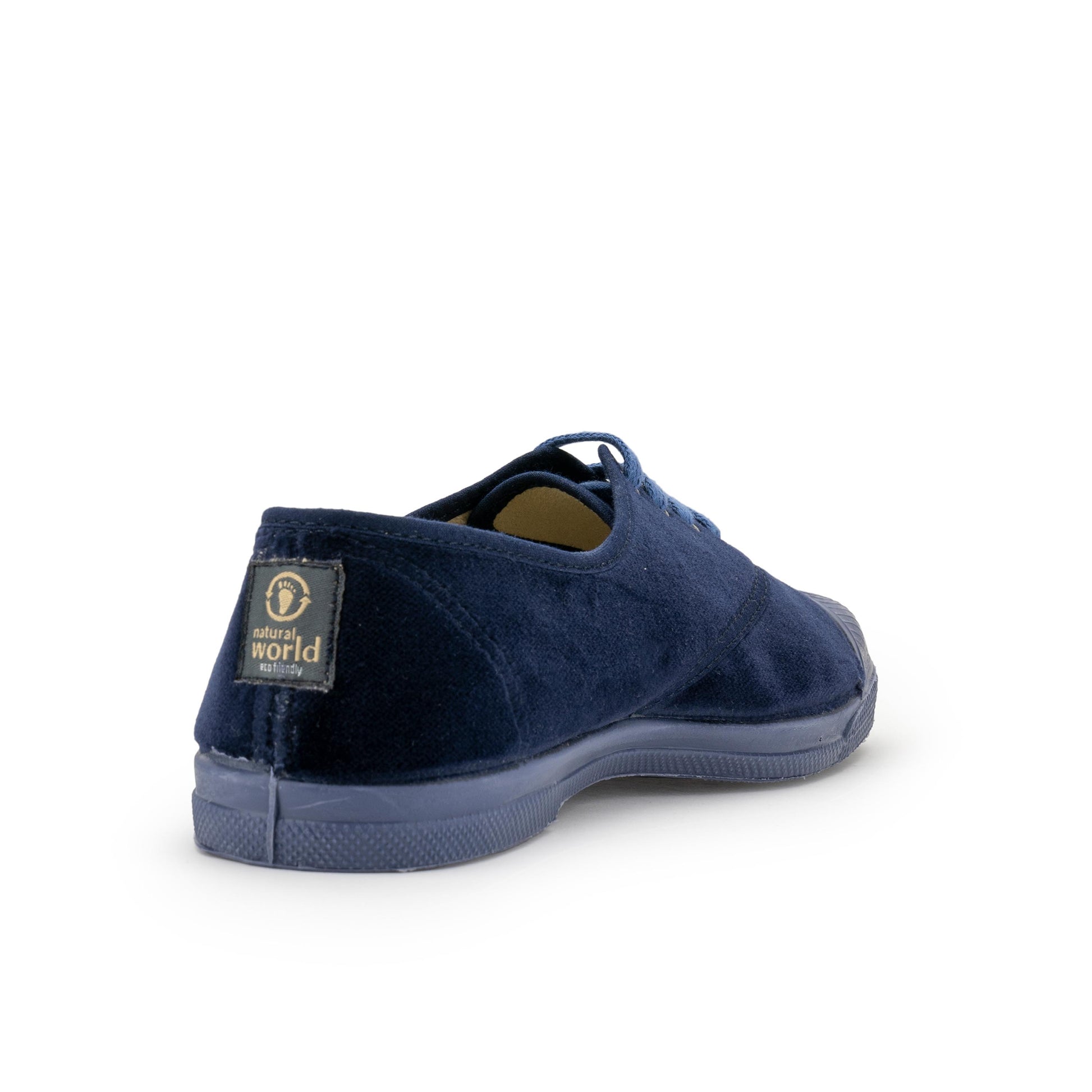 Zapatilla azul con cordón TER130 Natural World - TER130-7-3.jpg