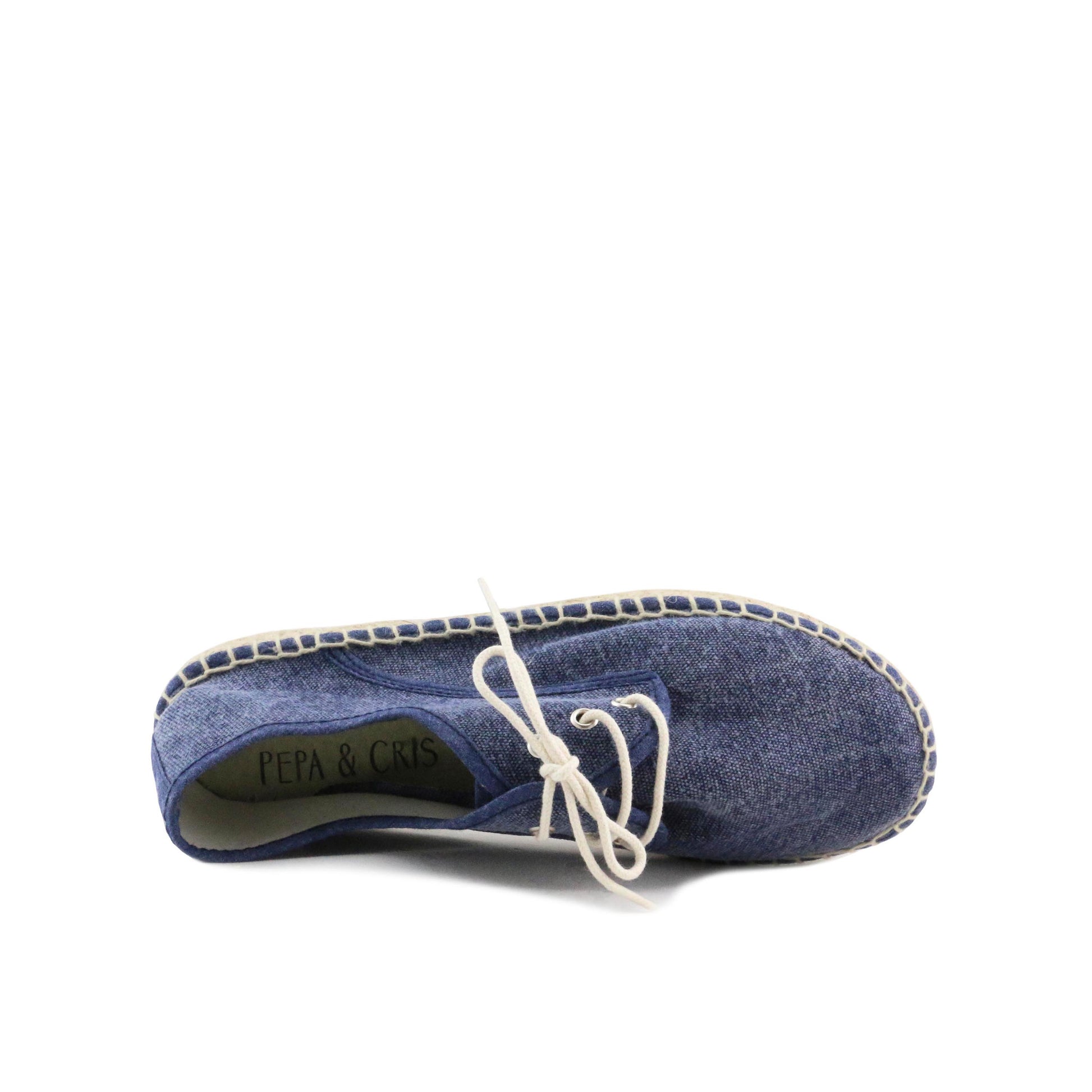 Alpargata cerrada azul de cordón TERRANINO Pepa&Cris - TERRANINO-130-5.jpg