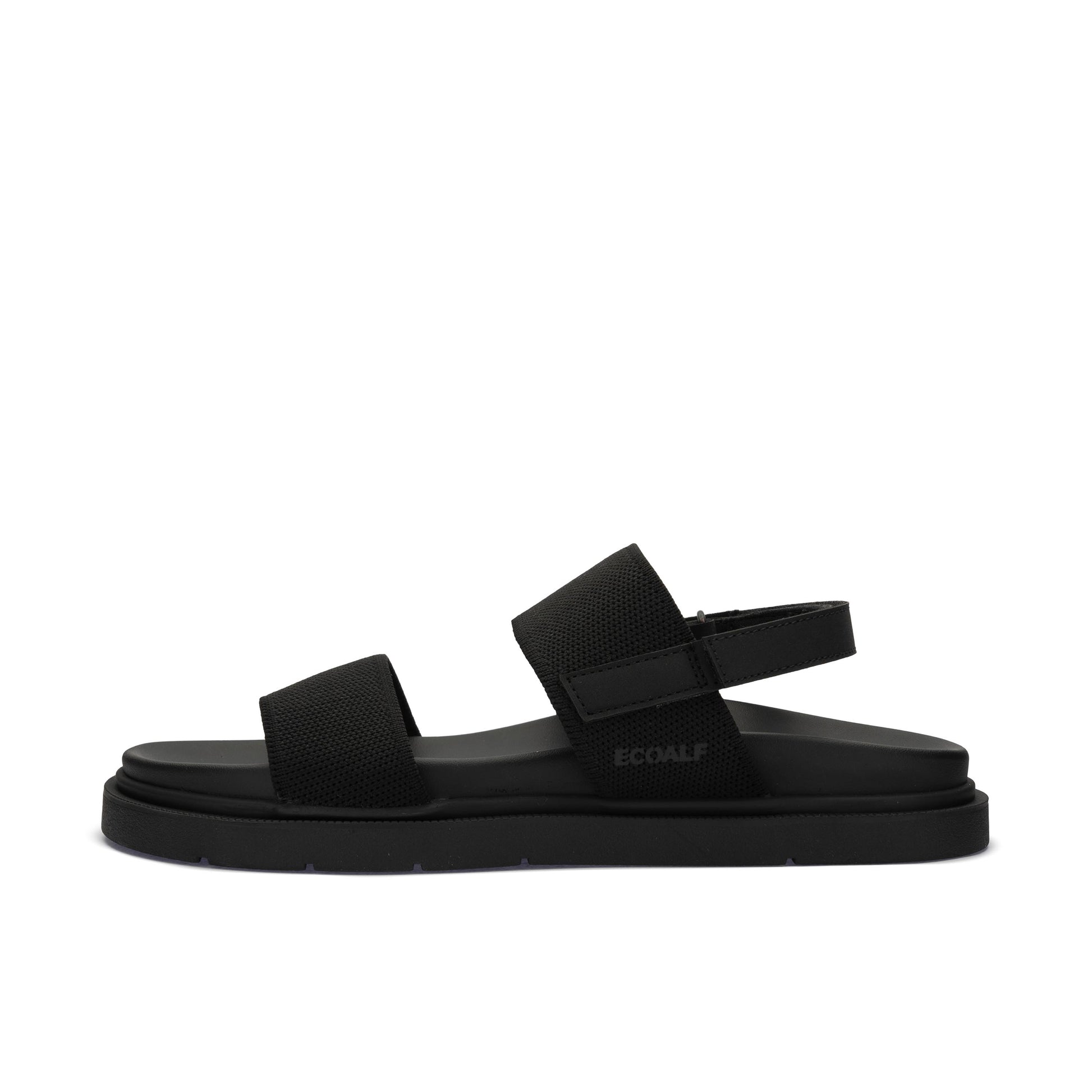 Sandalia plana negro con velcro THAISALF de Ecoalf - THAISALF-20-1.jpg