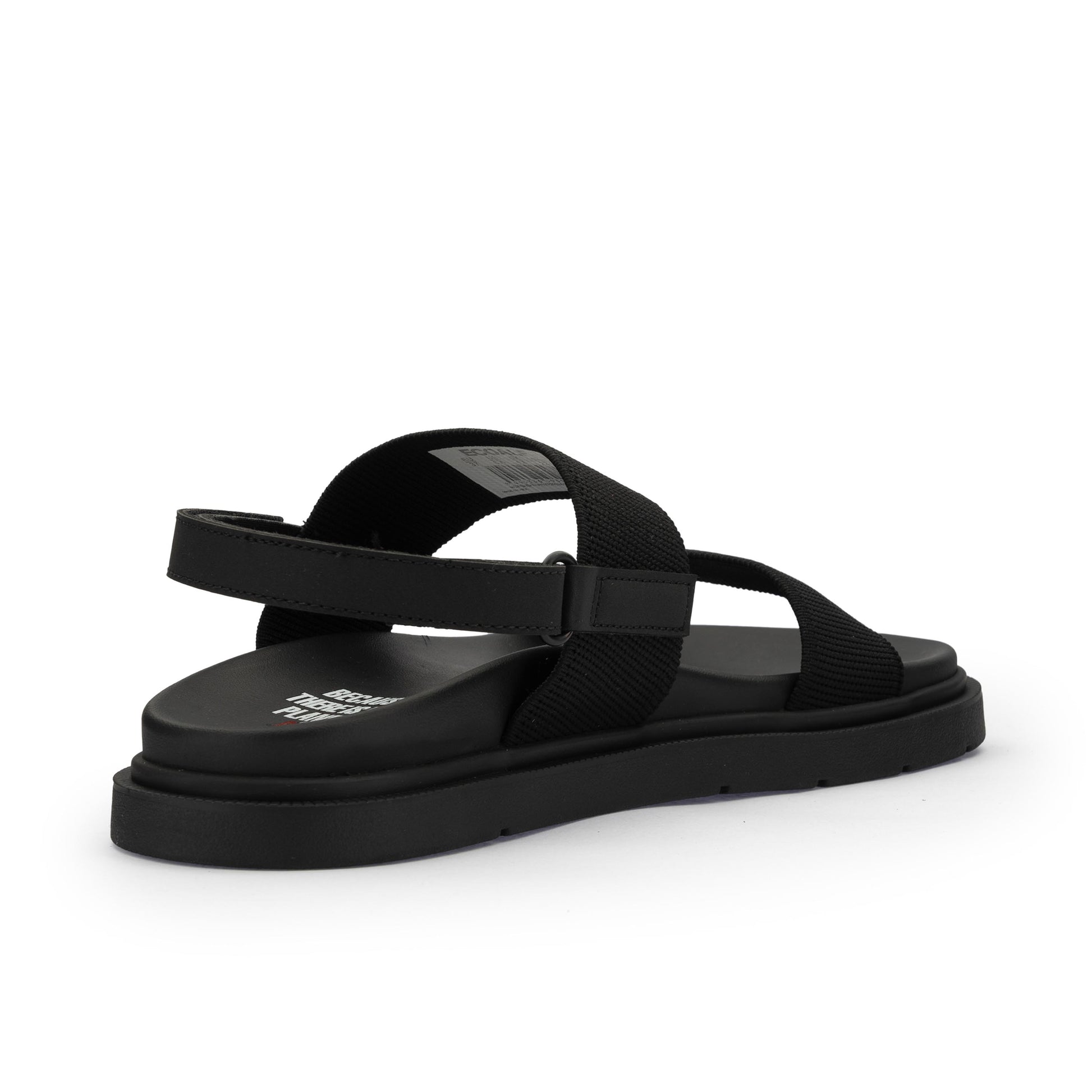 Sandalia plana negro con velcro THAISALF de Ecoalf - THAISALF-20-3.jpg