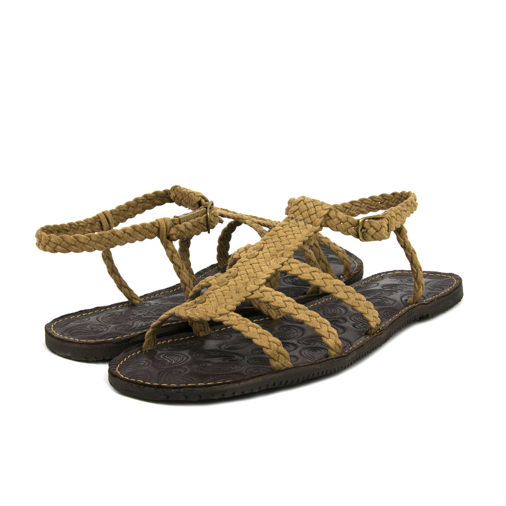 Sandalia plana taupe con hebilla TIRASTREN de Jeromín - TIRASTREN-115-2.jpg