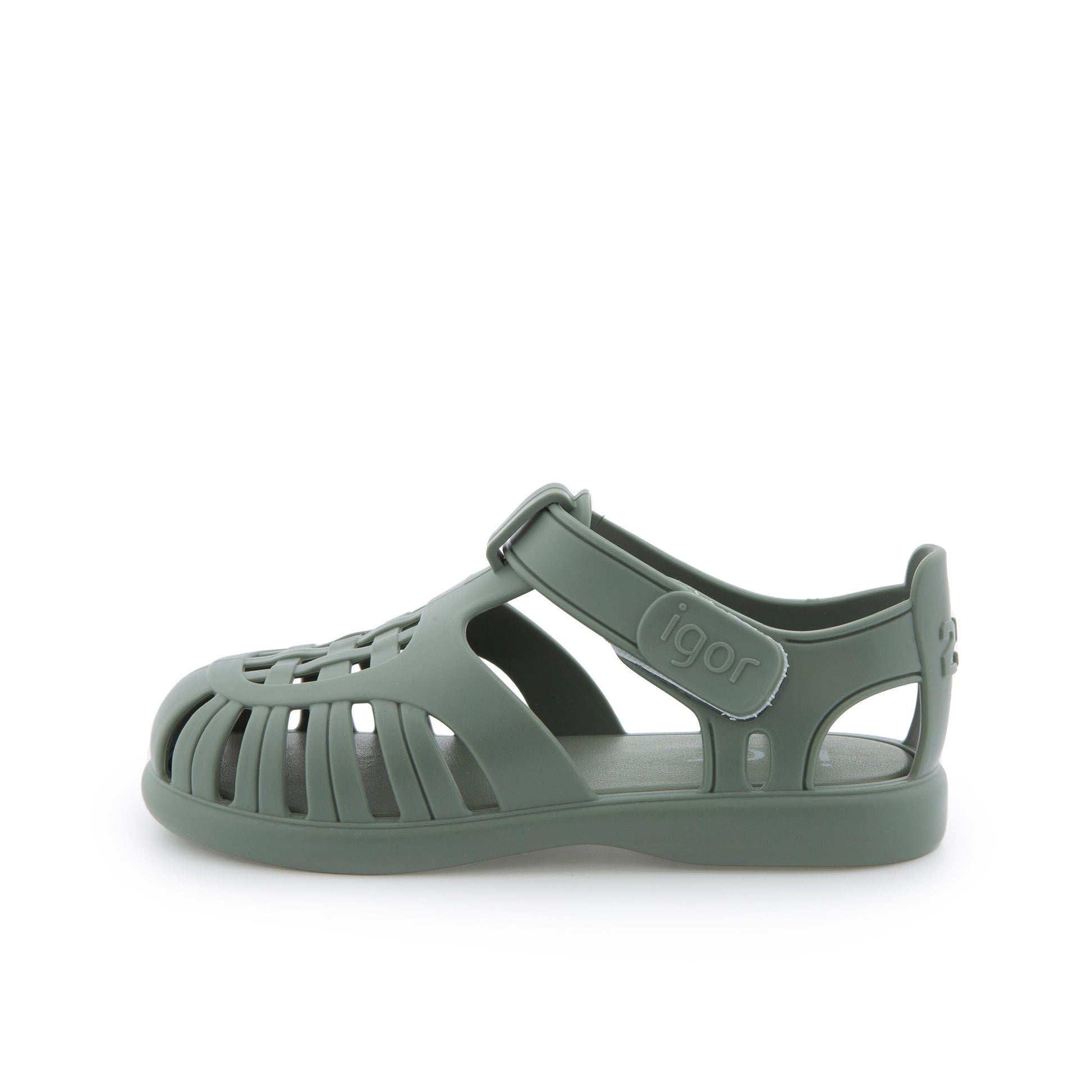 Cangrejera verde gris con velcro TOBBYVEL de Igor - TOBBYVEL-194-1.jpg