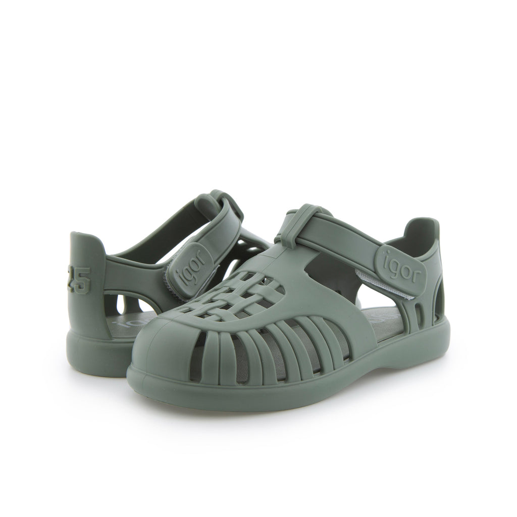 Cangrejera verde gris con velcro TOBBYVEL de Igor - TOBBYVEL-194-2.jpg