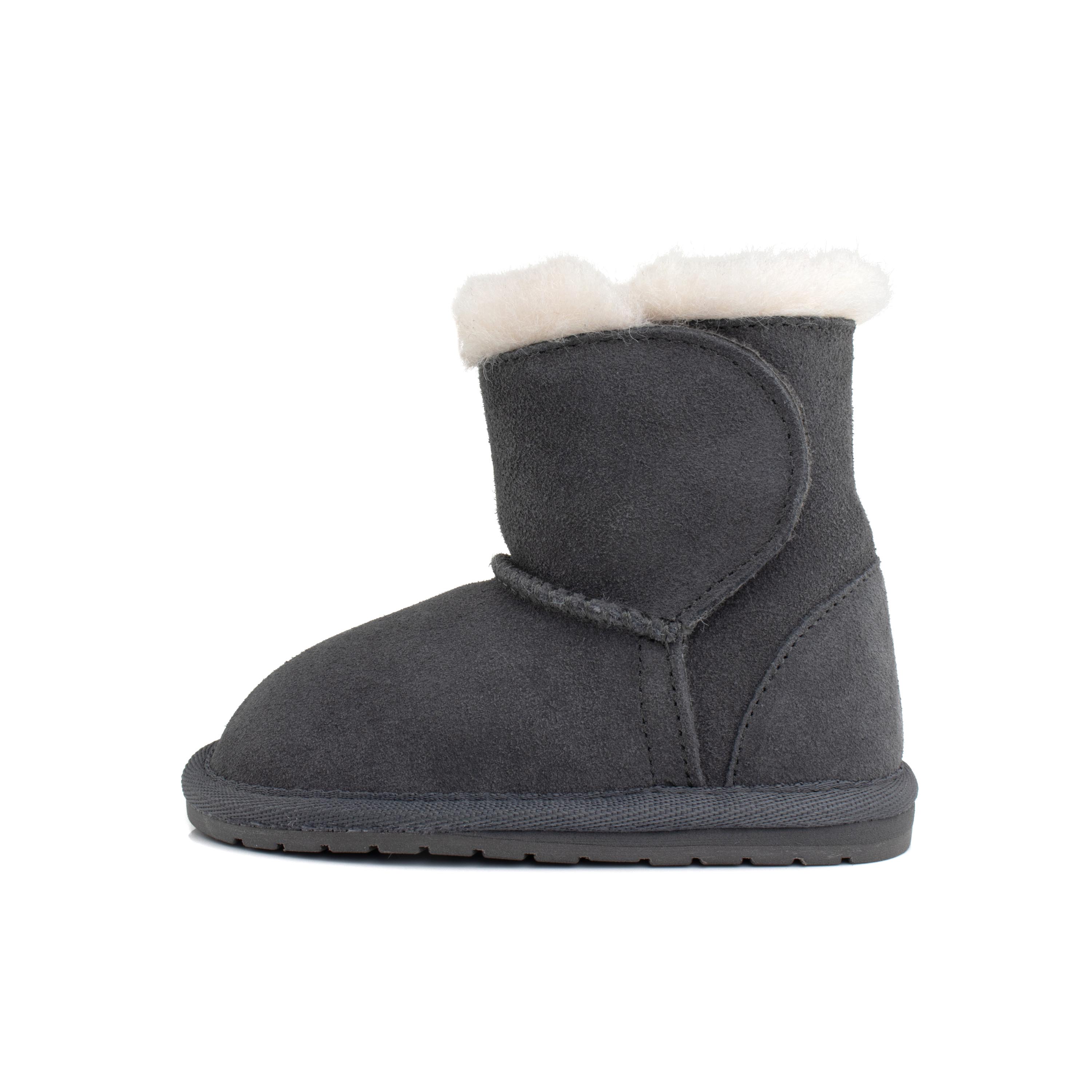 Bota australiana serraje gris forrada TODDLE de Emu - TODDLE-121-1.jpg