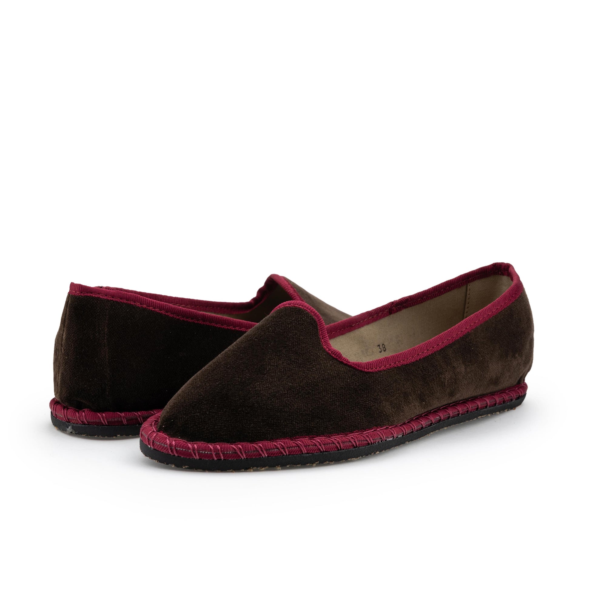 Veneciana marrón/burdeos TOP de Pepa & Cris - TOP-556-2.jpg